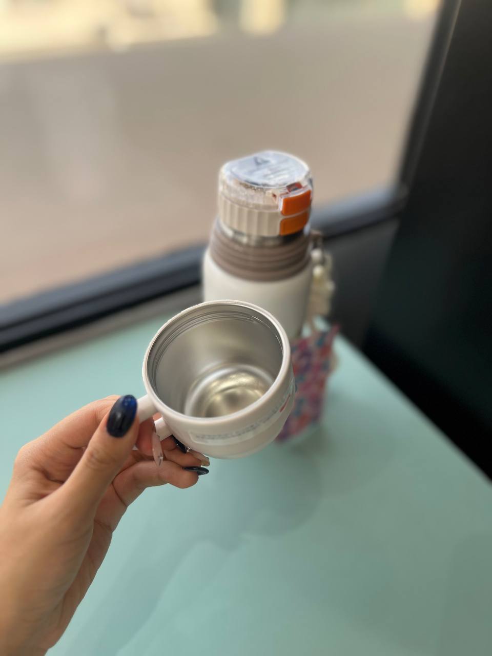 فلاسک دو در لیوان دار پاندا