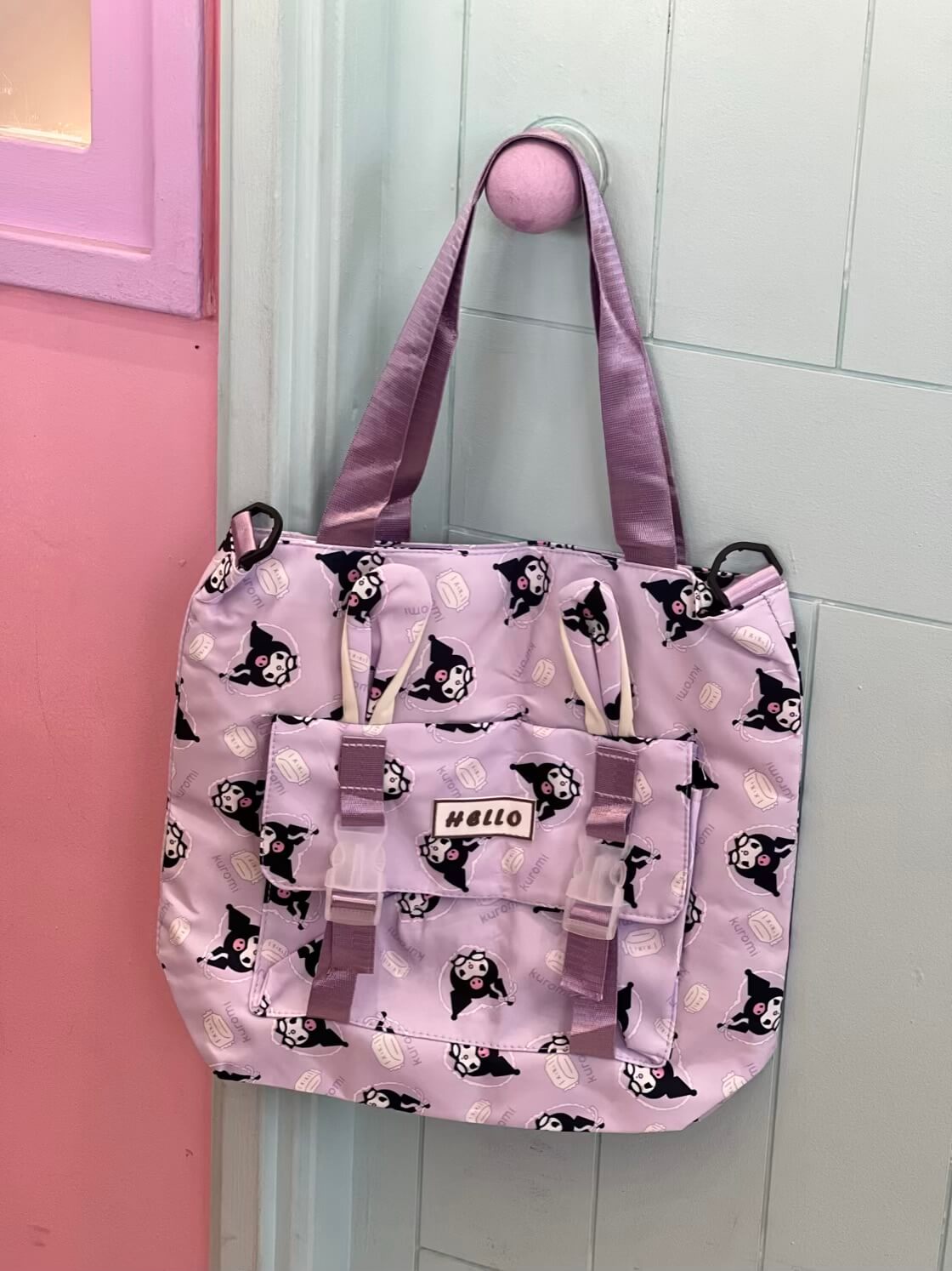 کیف زبان کرومی بنفش