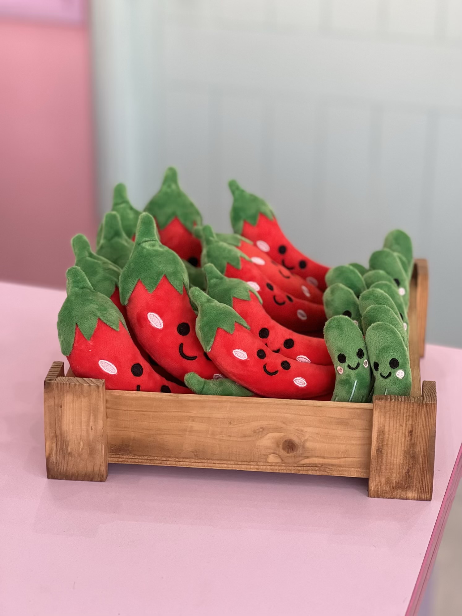 آویز عروسکی فلفل و خیار