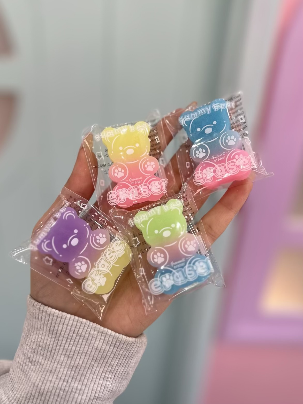 پاککن خرسی فومی آبرنگی