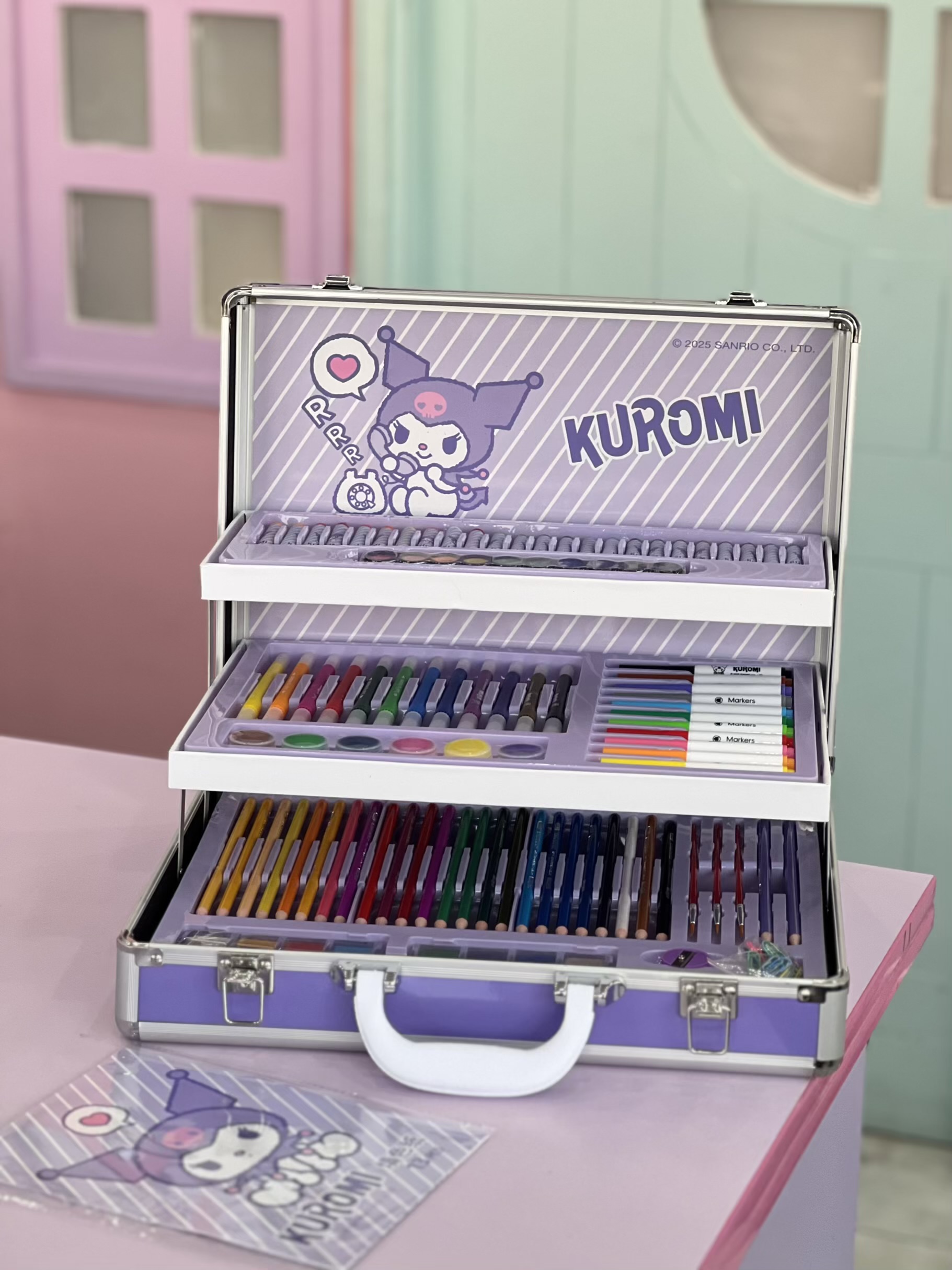 چمدان رنگ آمیزی کرومی اورجینال