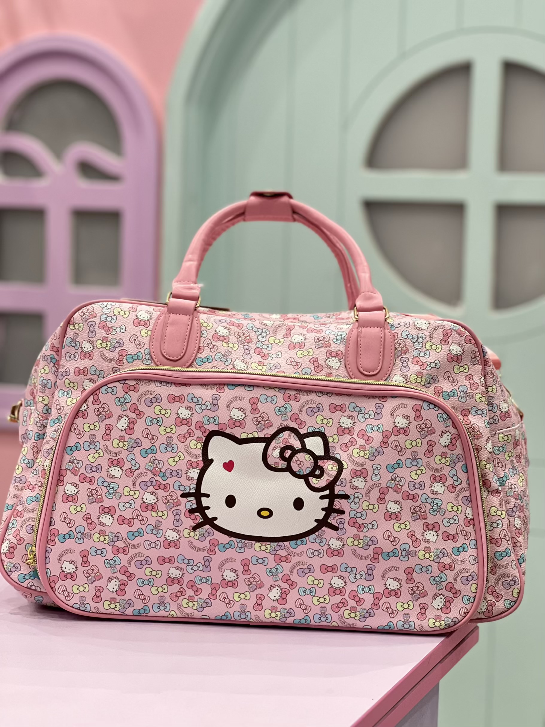 ساک کیتی مسافرتی مدل دوزیپ