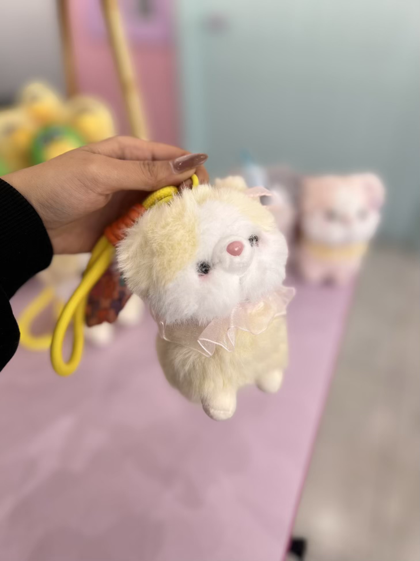 آویز عروسکی اردک و گربه