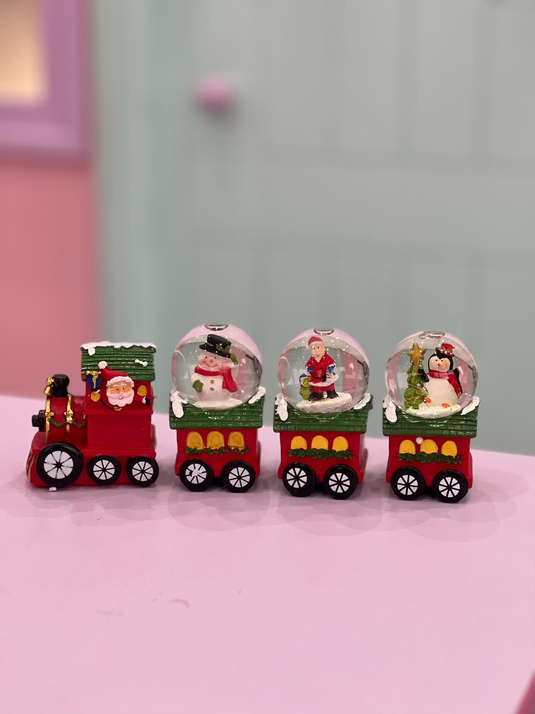 گوی 4تایی کریسمسی قطار