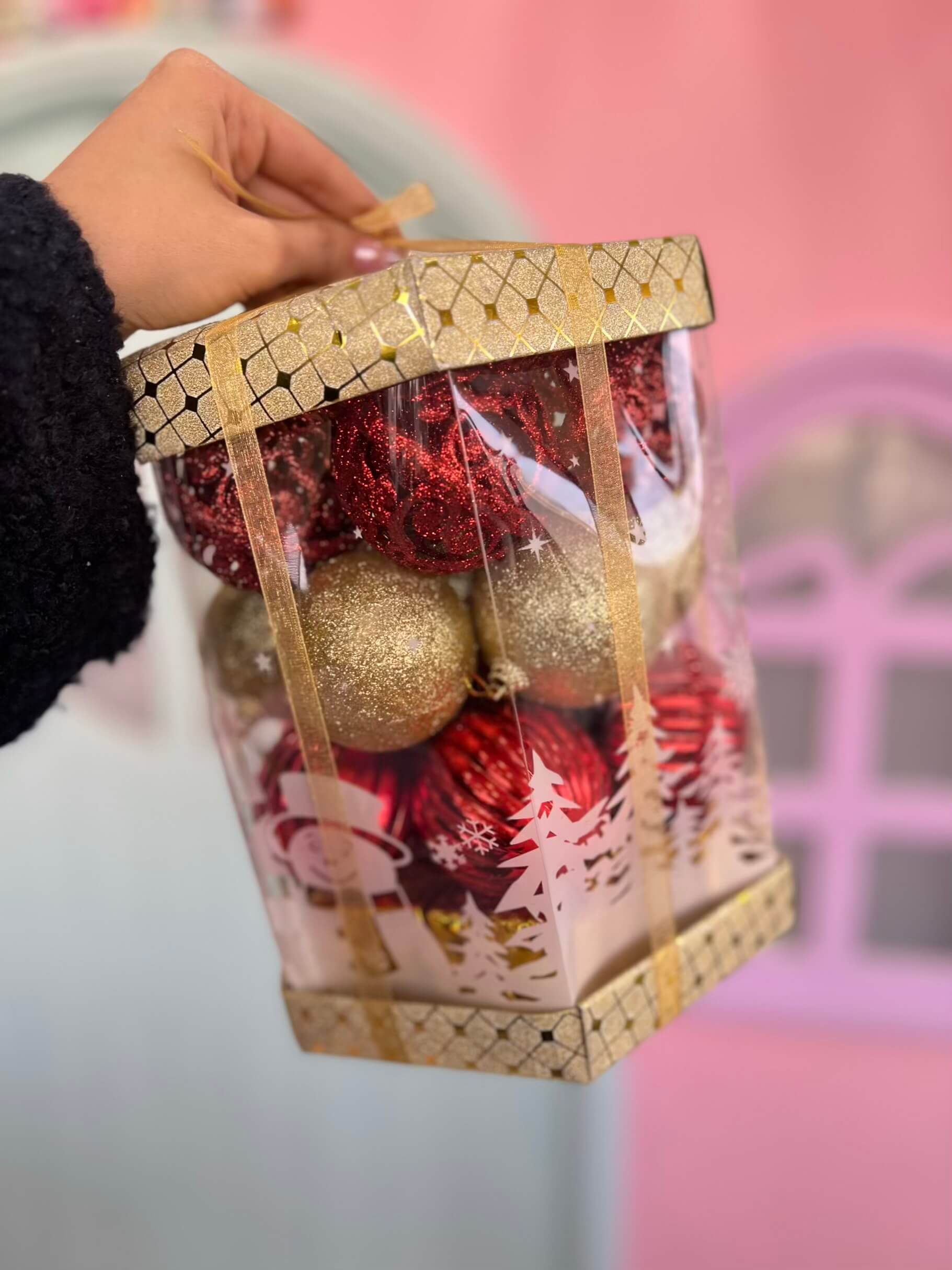 پک گوی و آویز بزرگ 16تایی