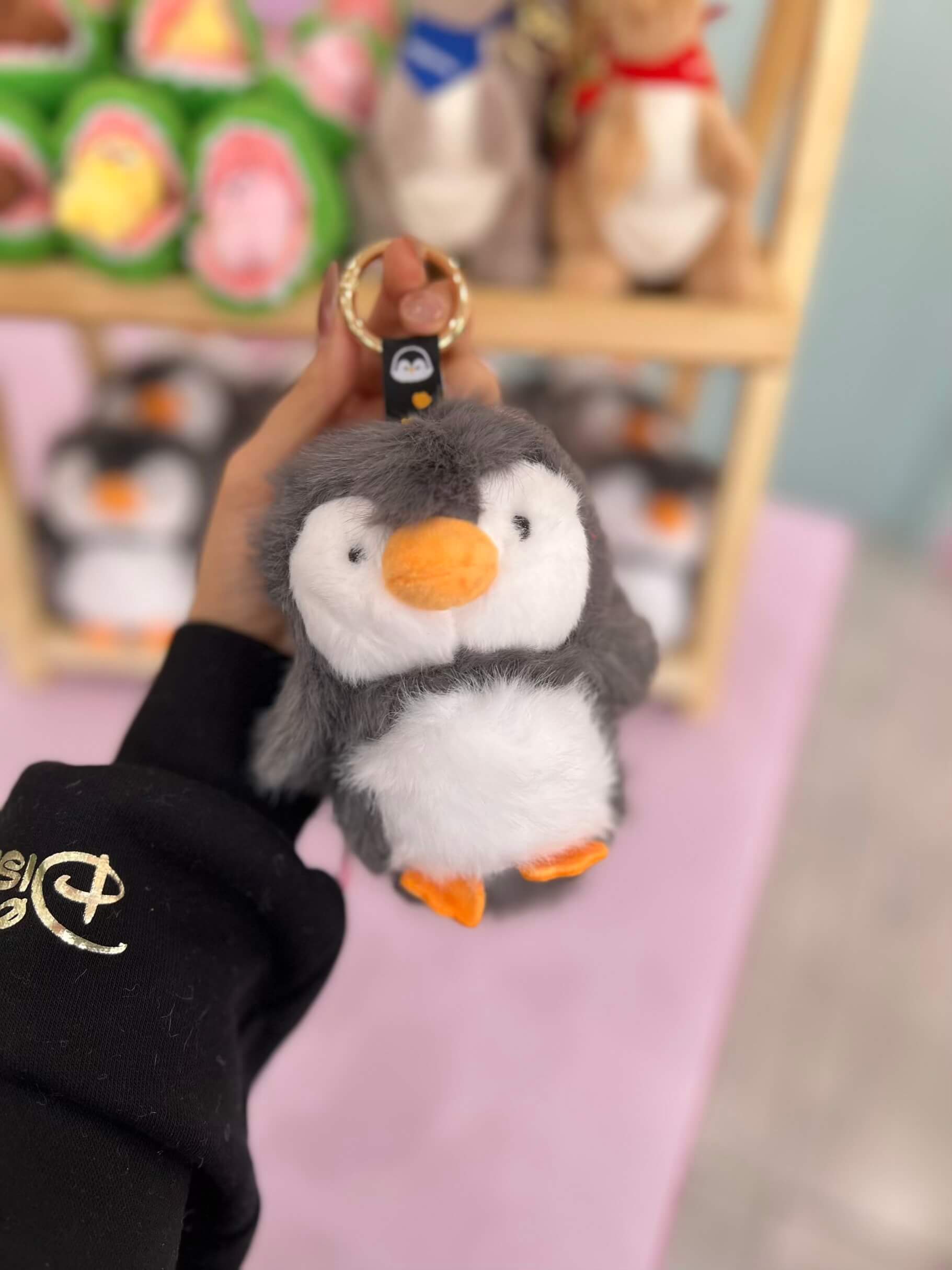 آویز عروسکی پنگوئن و کانگورو و تمساح