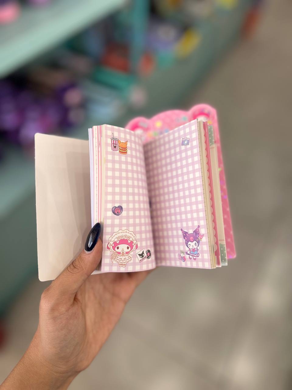 دفترچه آکواریومی و استیکردار سانریو