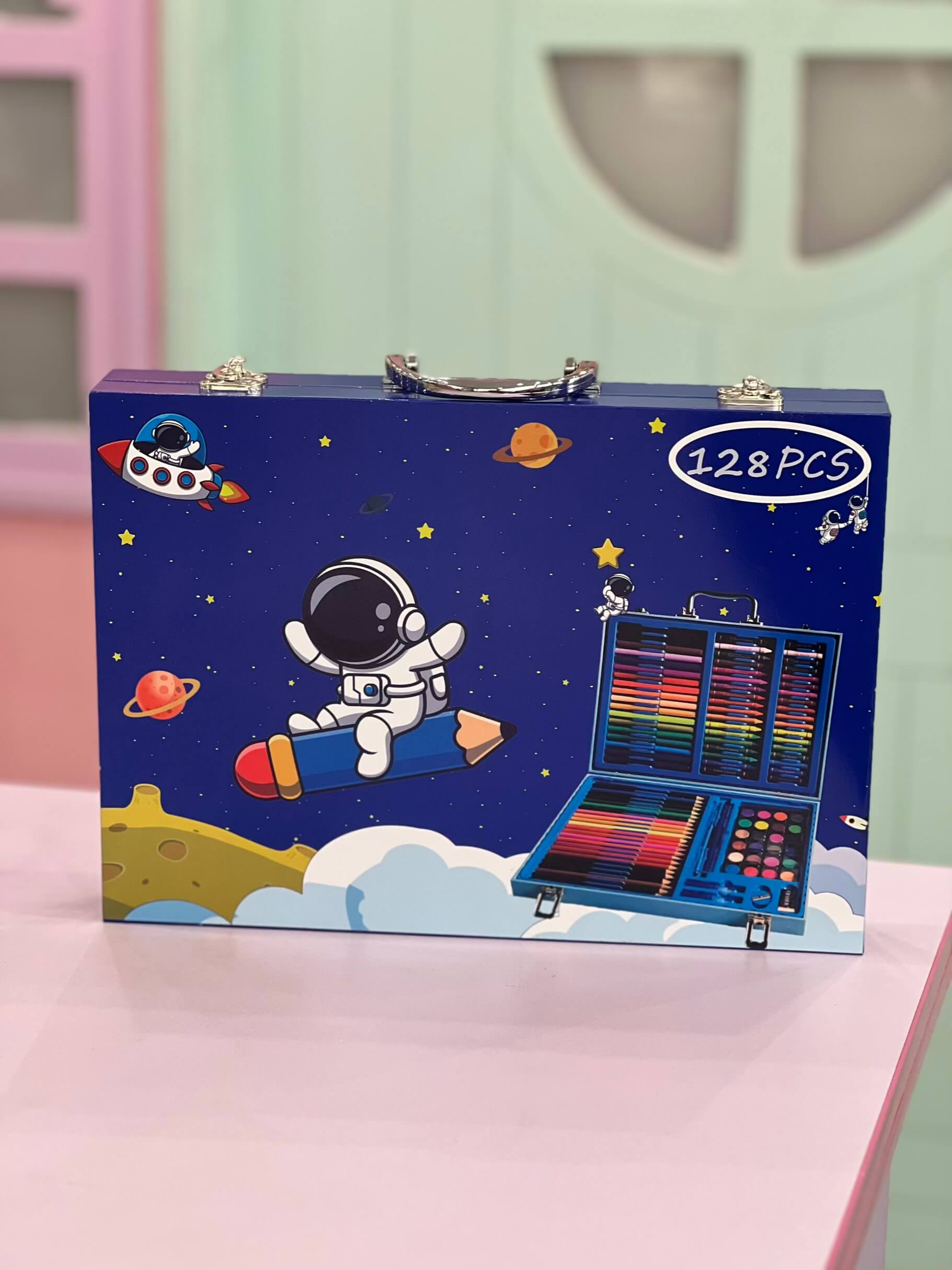 چمدان رنگ آمیزی فضانورد یک طبقه