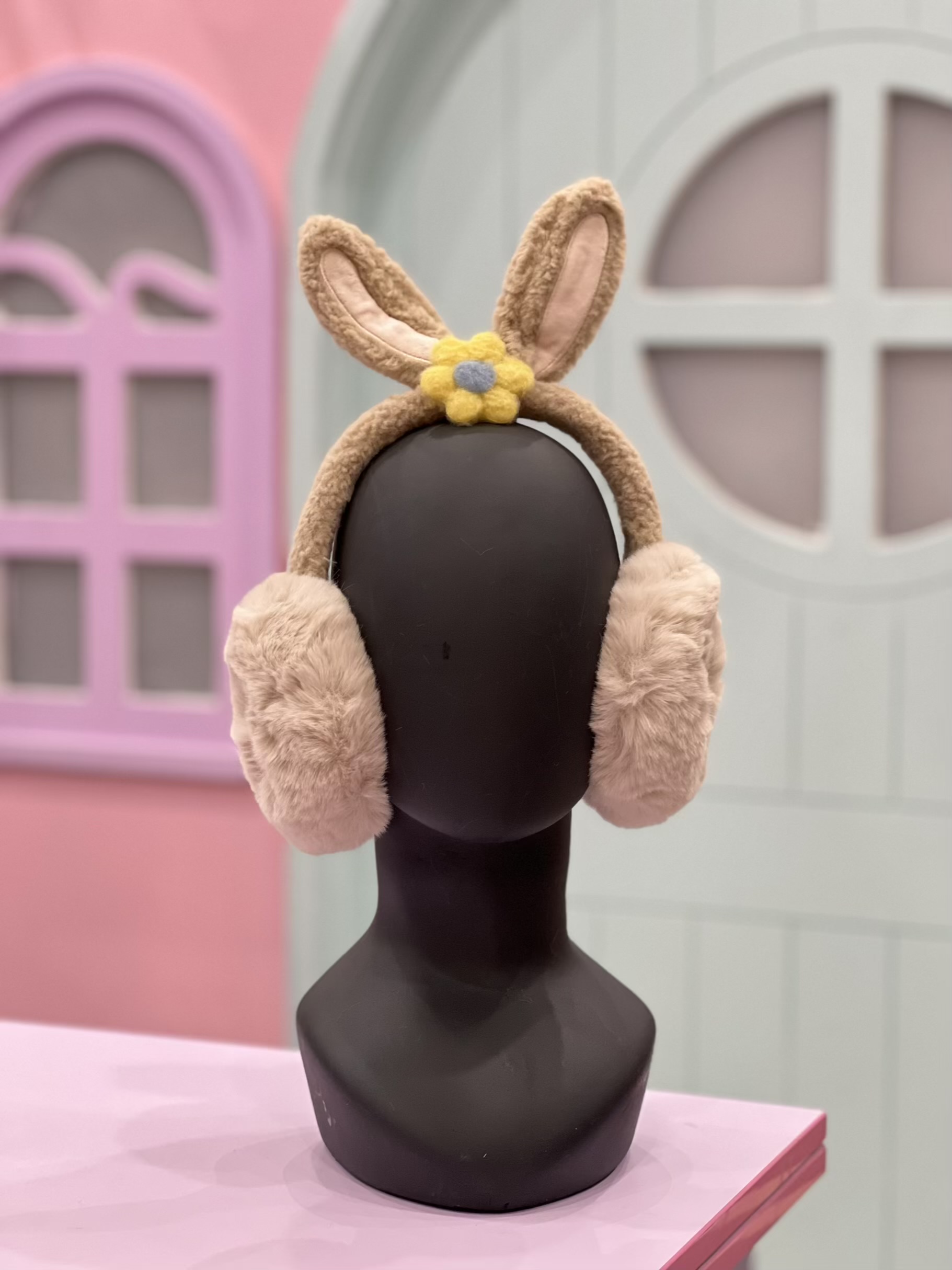 گوشگیر ساده خرگوشی گلدار