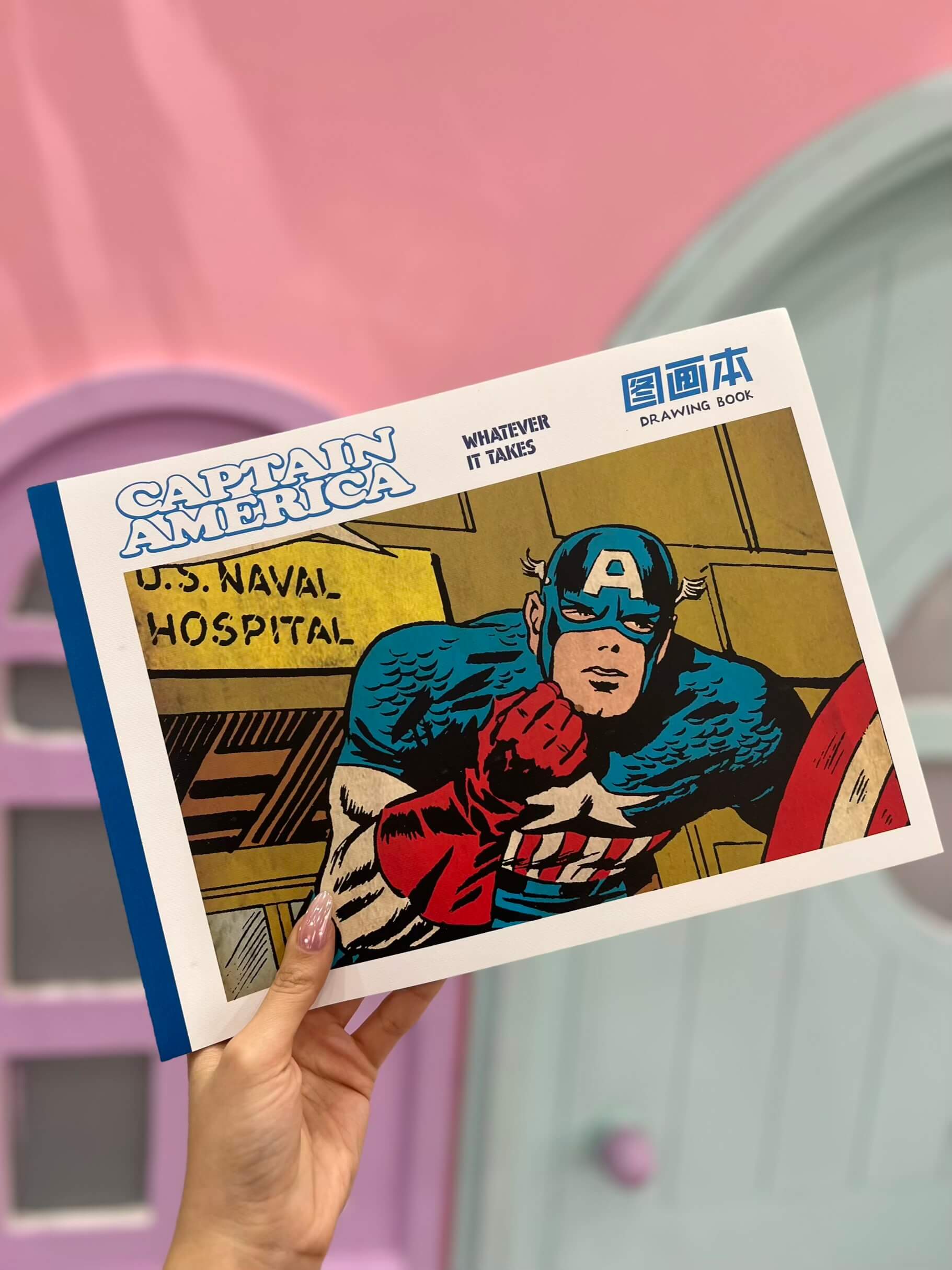 دفتر نقاشی مستطیلی مارول