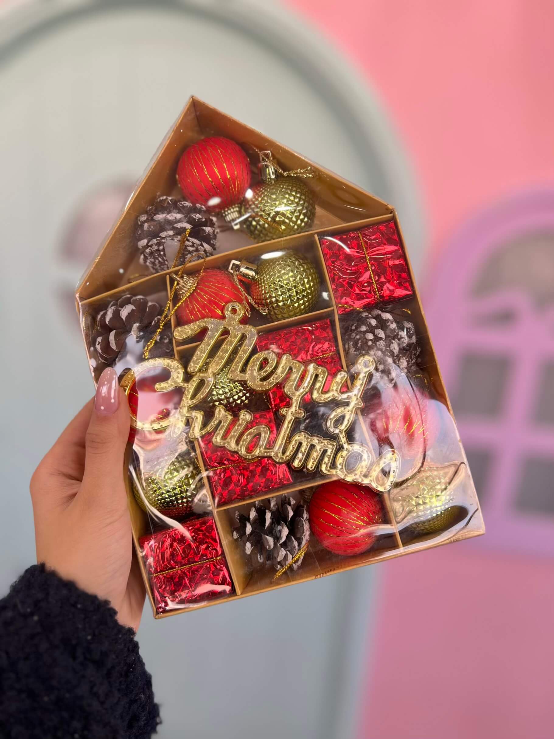 پک آویز 20تایی قرمز