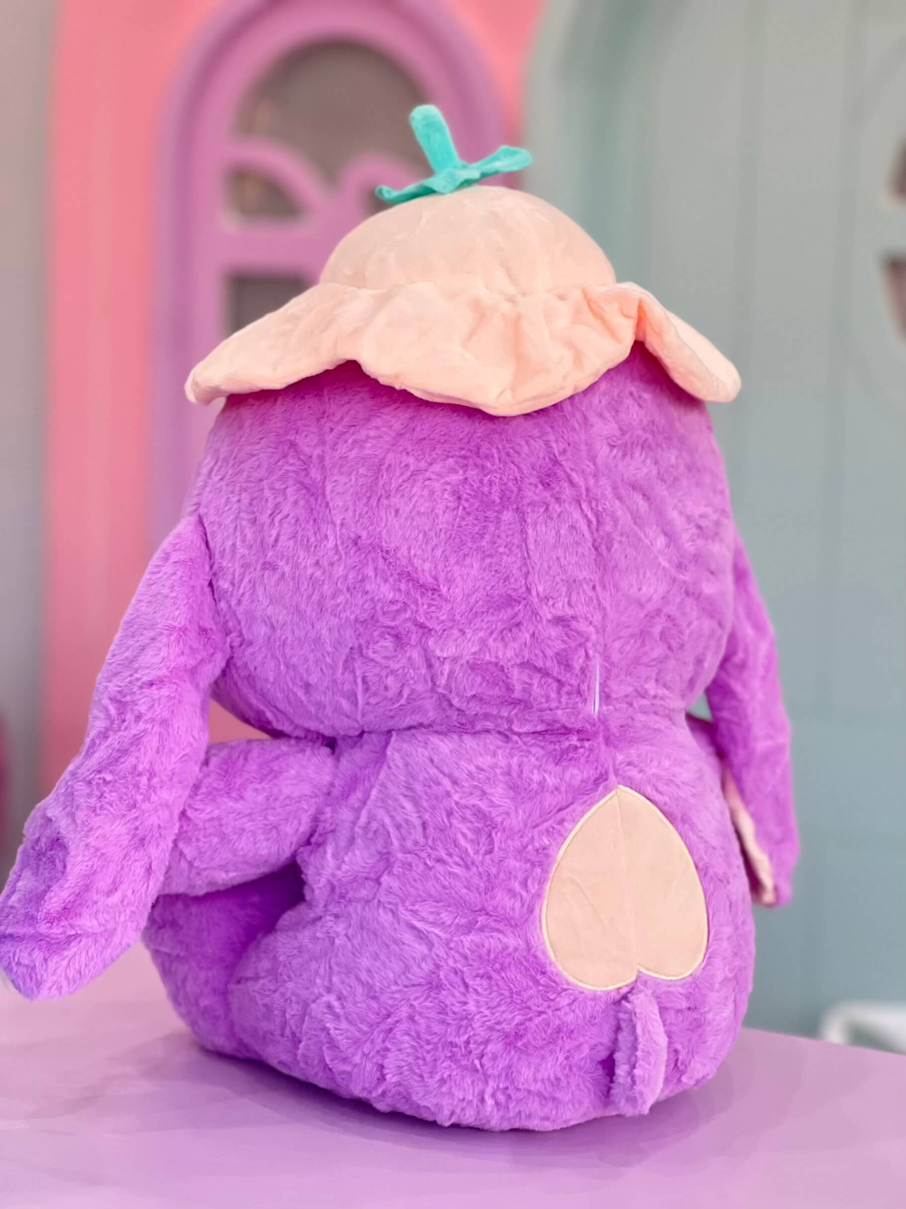 پتو بالشتی استیج کلاهدار بنفش