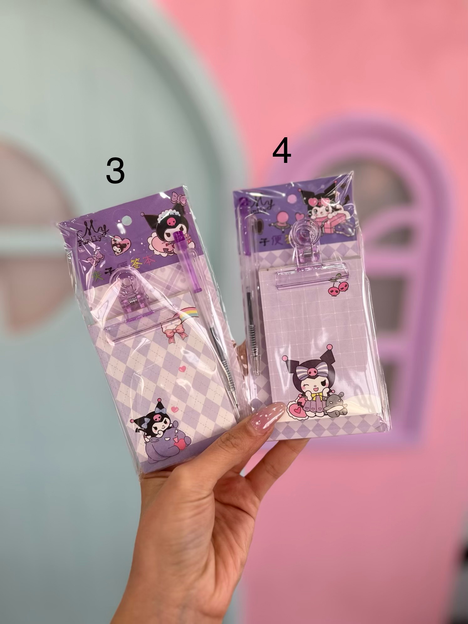 برگه یادداشت و خودکار کرومی