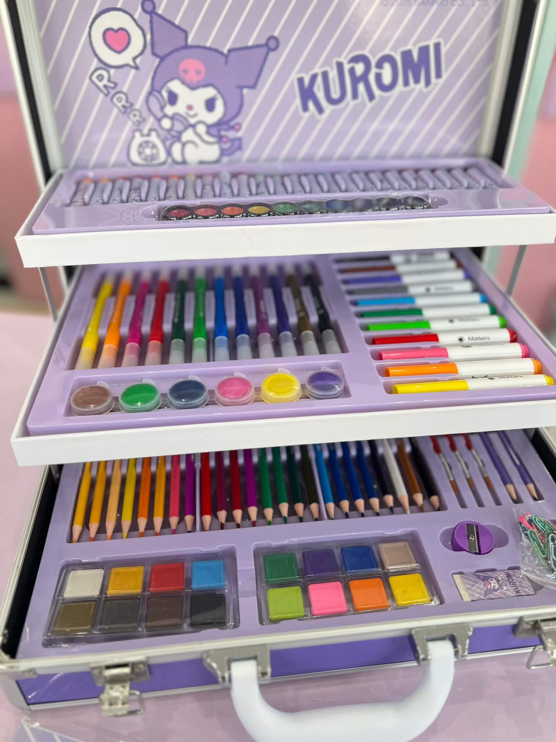 چمدان رنگ آمیزی کرومی اورجینال