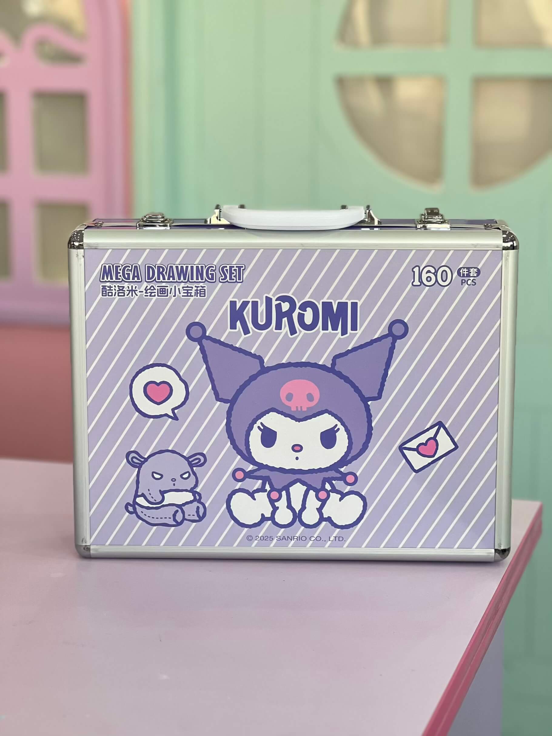 چمدان رنگ آمیزی کرومی اورجینال