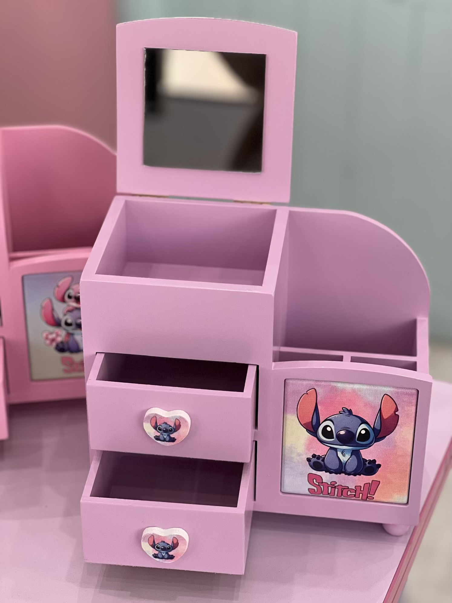 جاقلمی رومیزی کشودار استیج