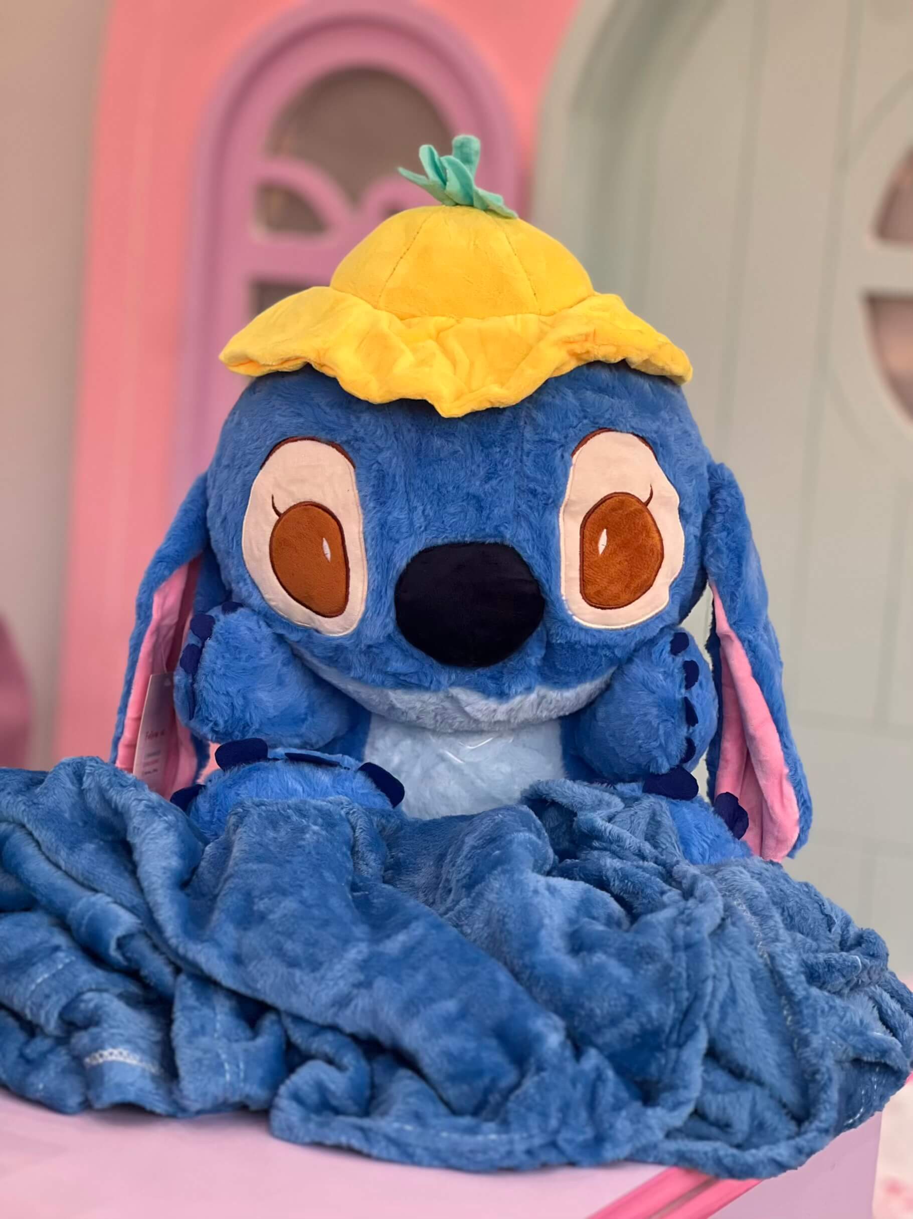 پتو بالشتی استیج کلاهدار آبی