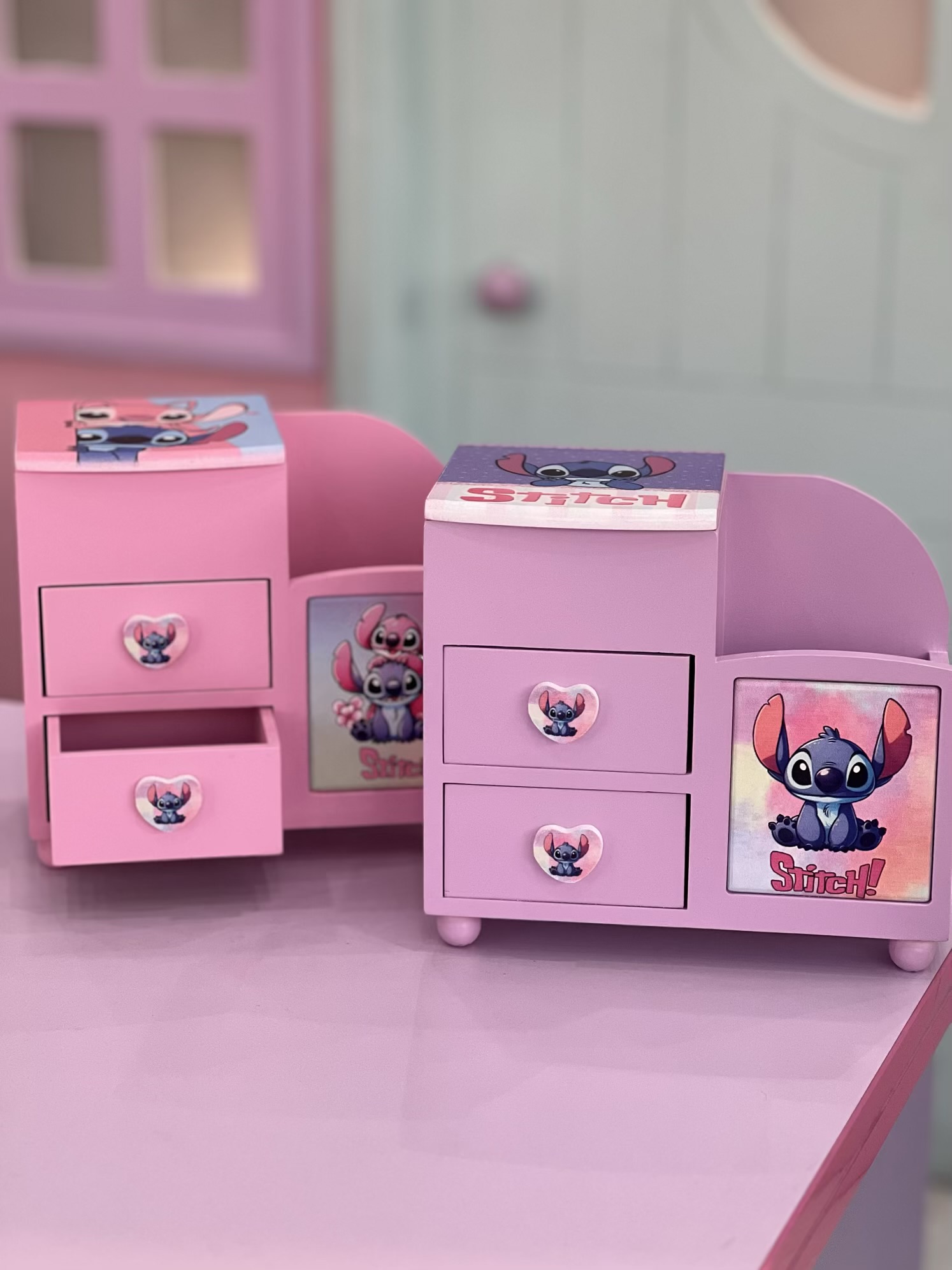 جاقلمی رومیزی کشودار استیج