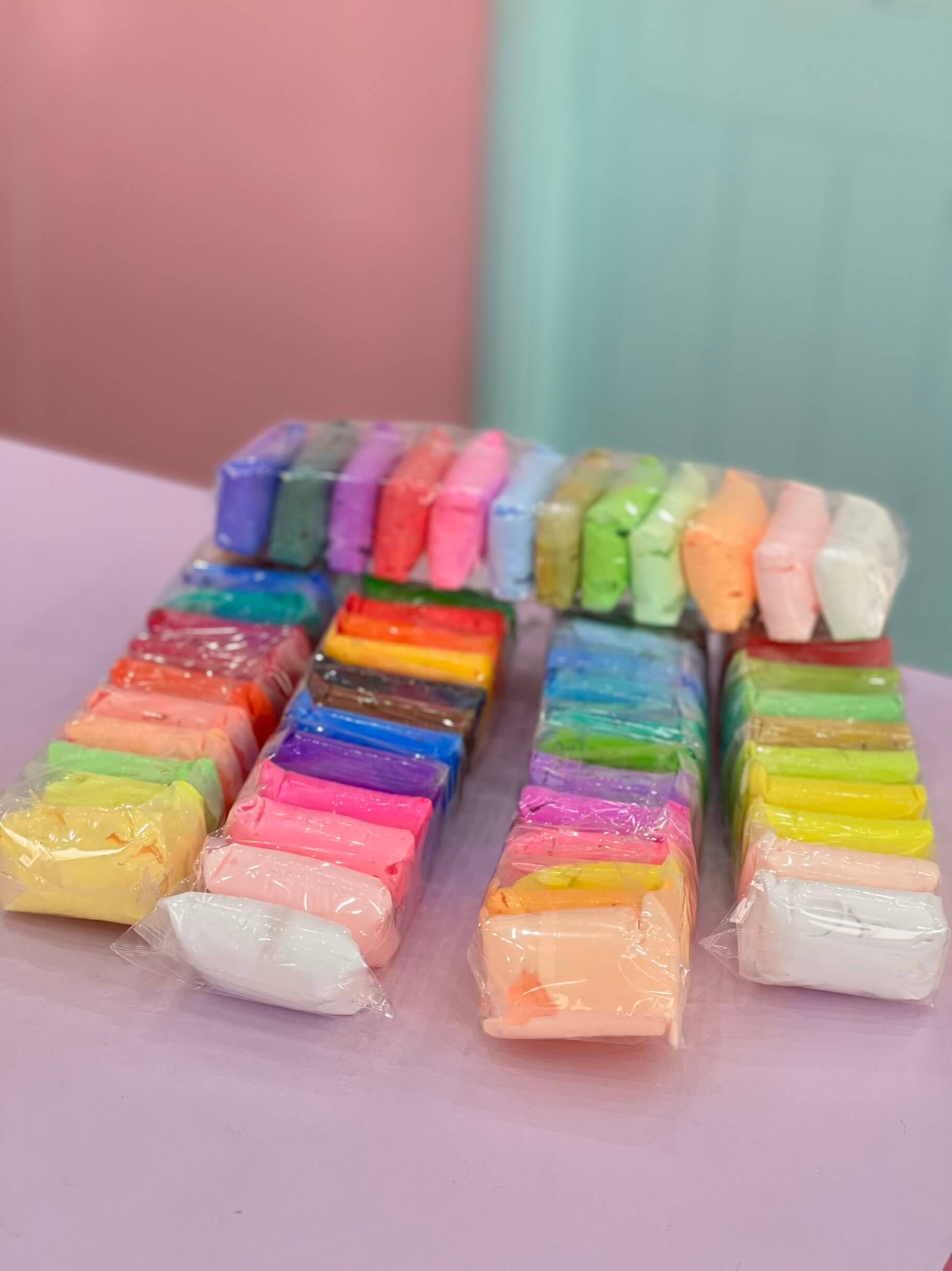 خمیر کلی 48و60رنگ کرومی