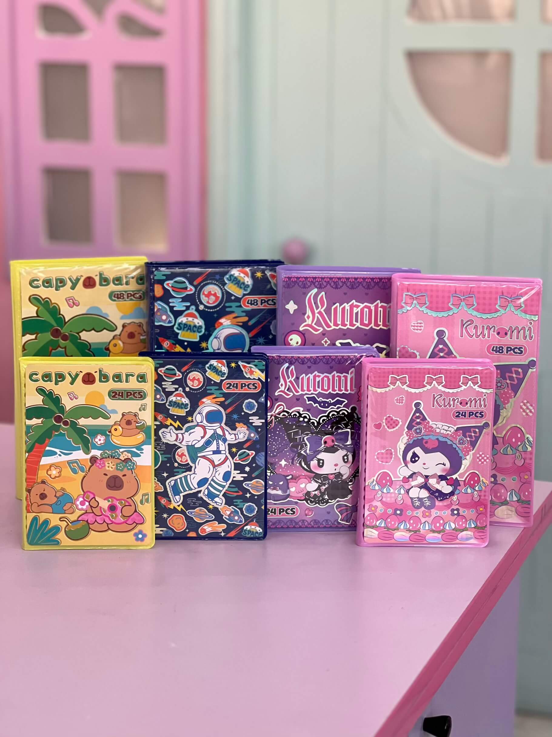 پک رنگ آمیزی 24تیکه و 48 تیکه