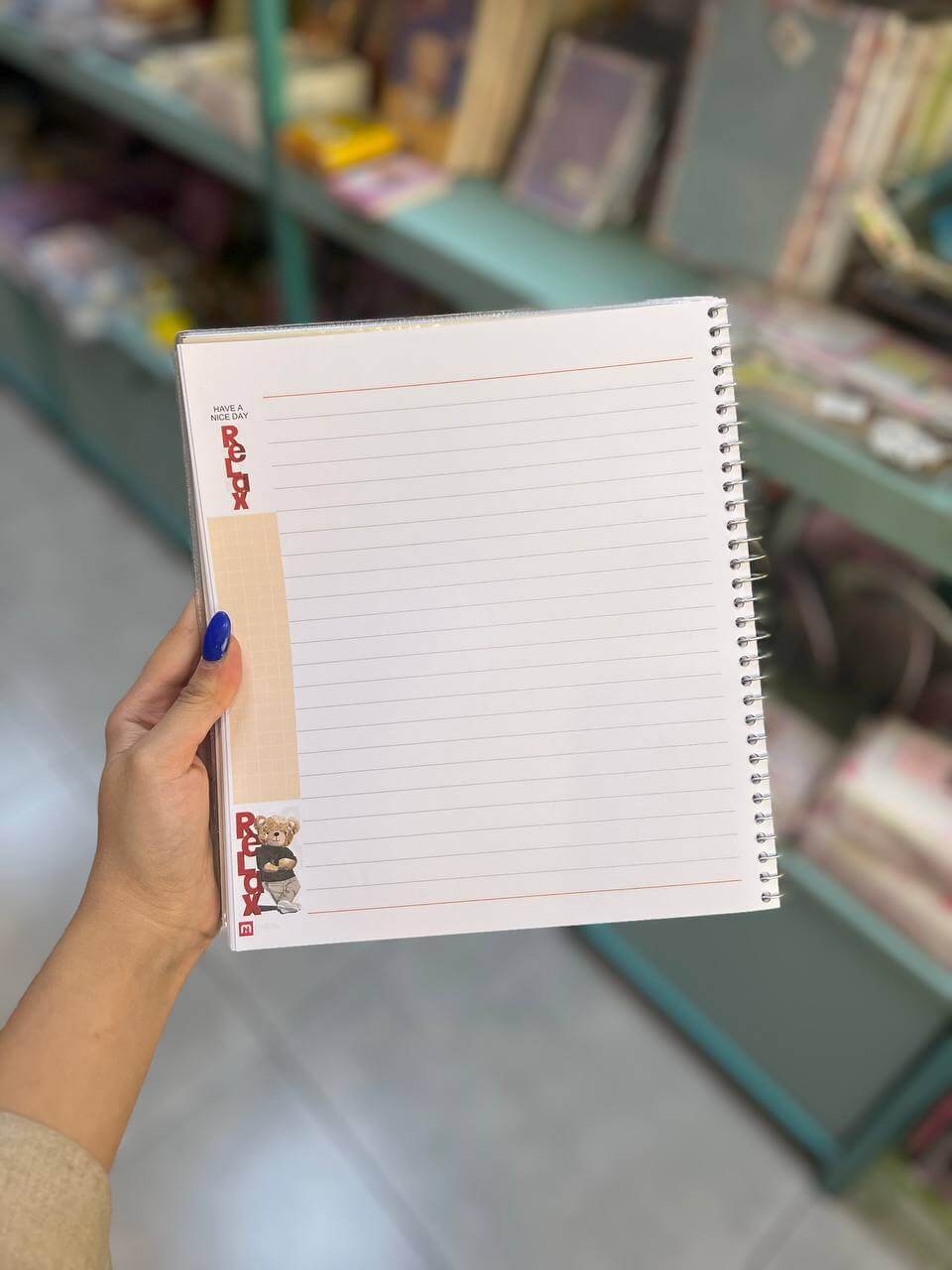 دفتر خرسی خشتی 60برگ