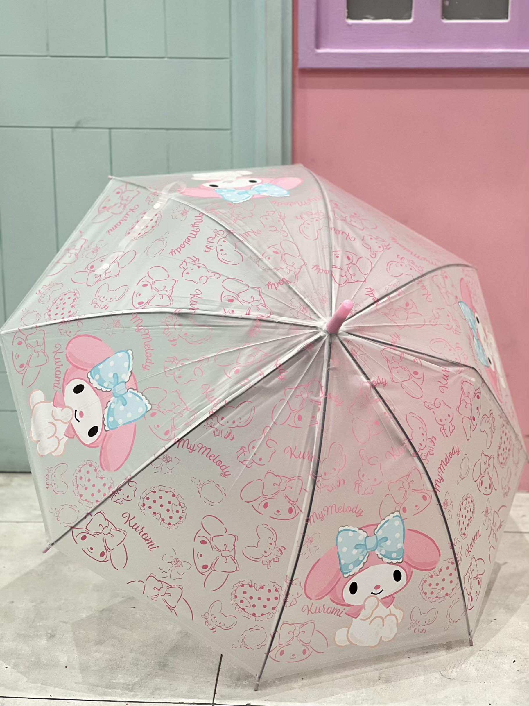 چتر ملودی شفاف