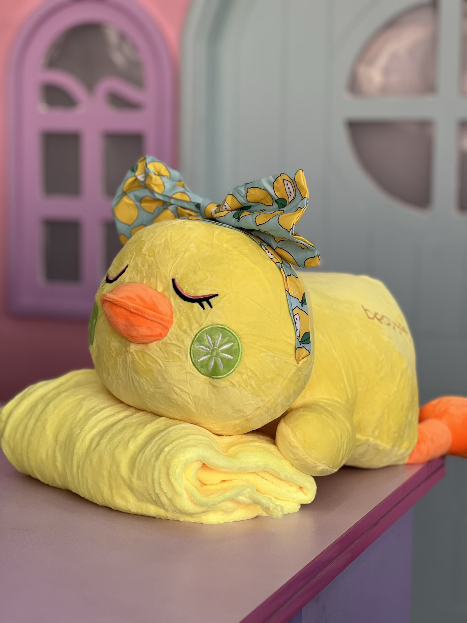 پتو بالشتی جوجه پاپیونی