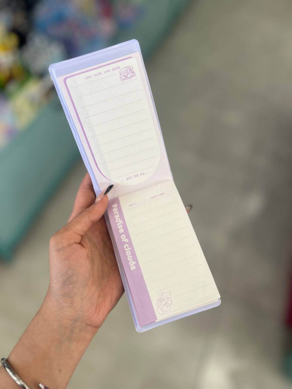 دفترچه خرگوش گل گلی