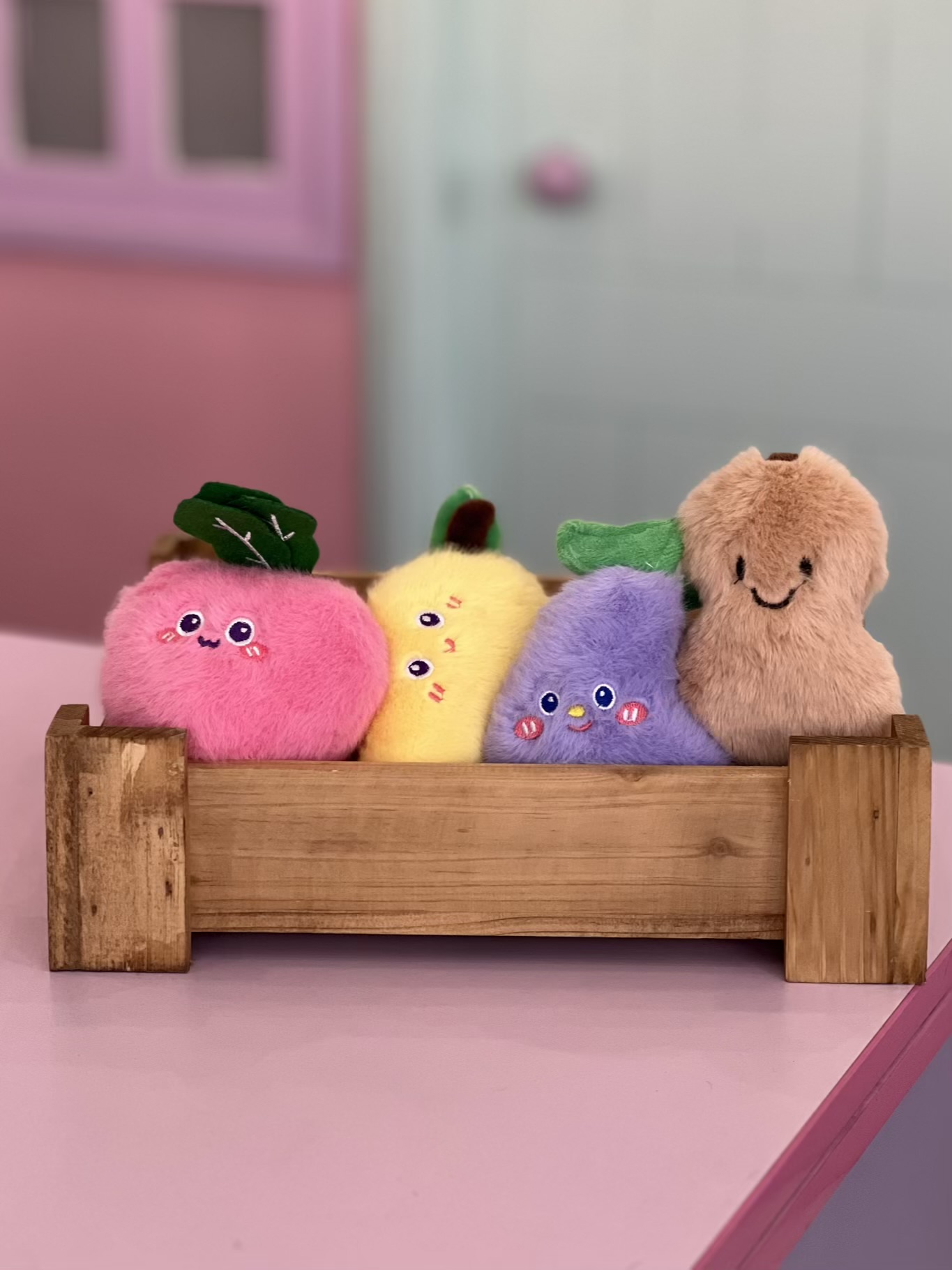 آویز عروسکی میوه پولیشی وارداتی