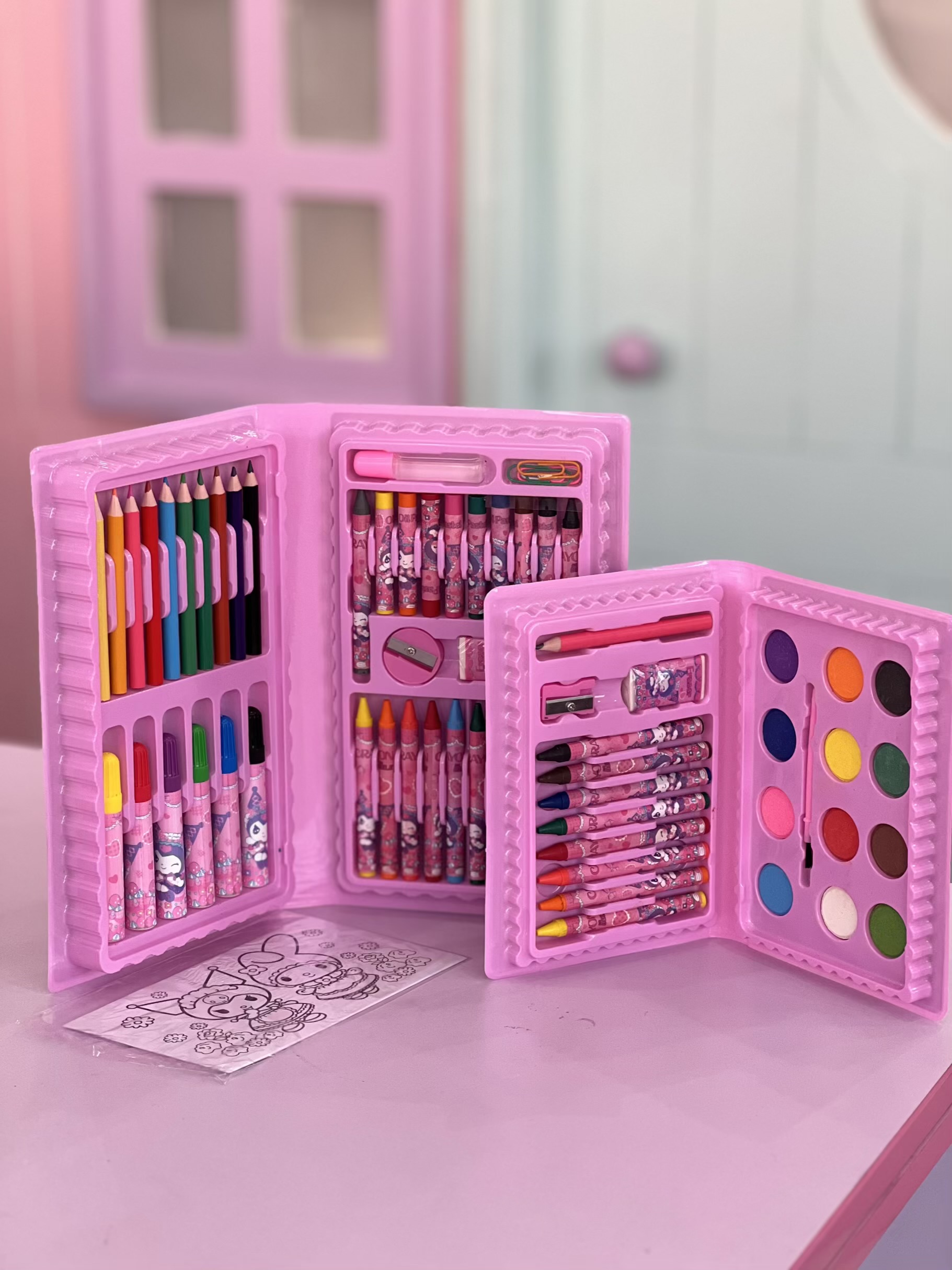 پک رنگ آمیزی 24تیکه و 48 تیکه