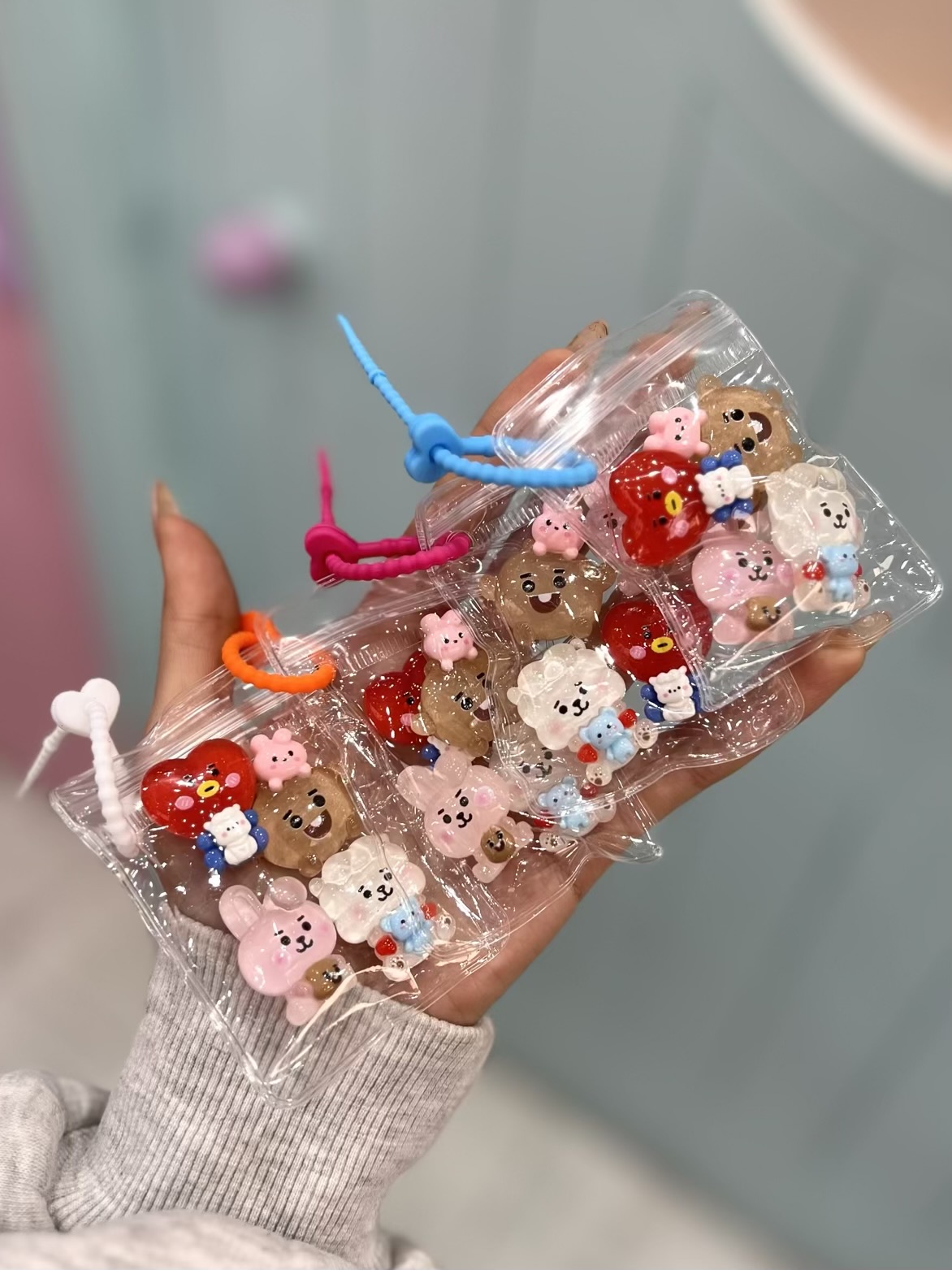 آویز وکیوم سیلیکونی BTS