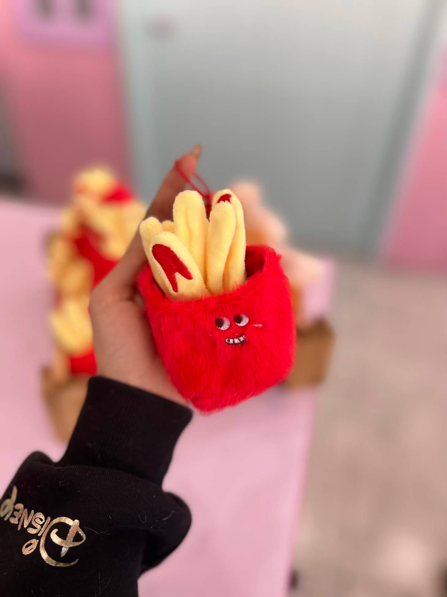 آویز عروسکی سیب زمینی و مرغ سوخاری