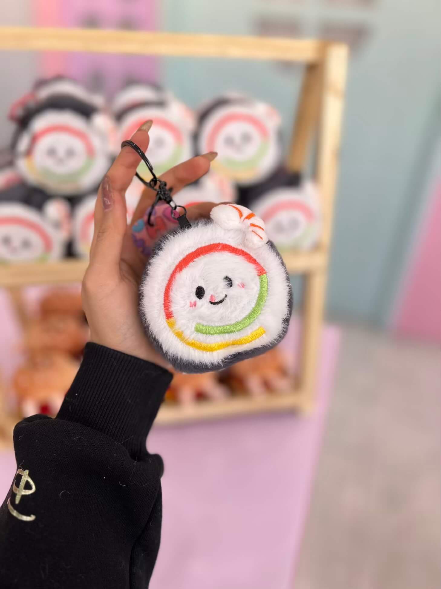 آویز عروسکی سوشی و همبرگر