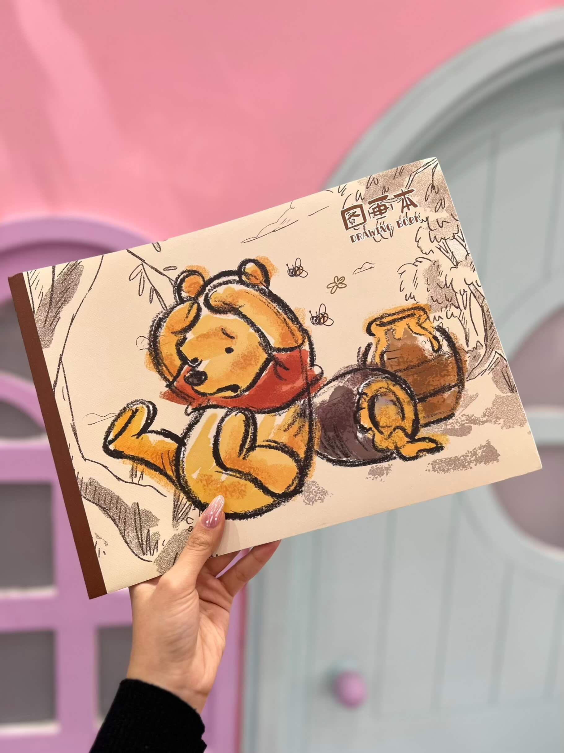 دفتر نقاشی مستطیلی پو