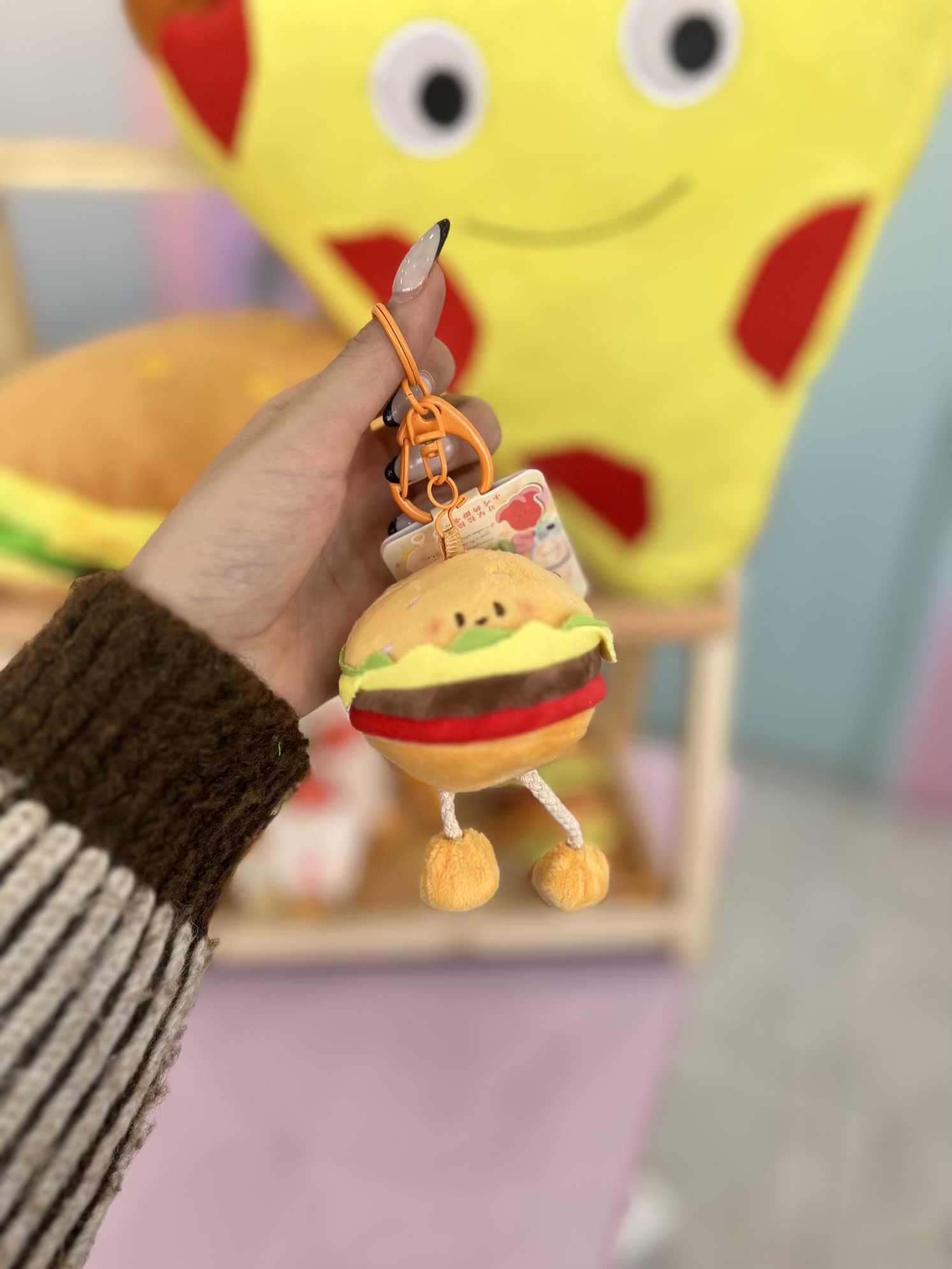 آویز عروسکی فست فود