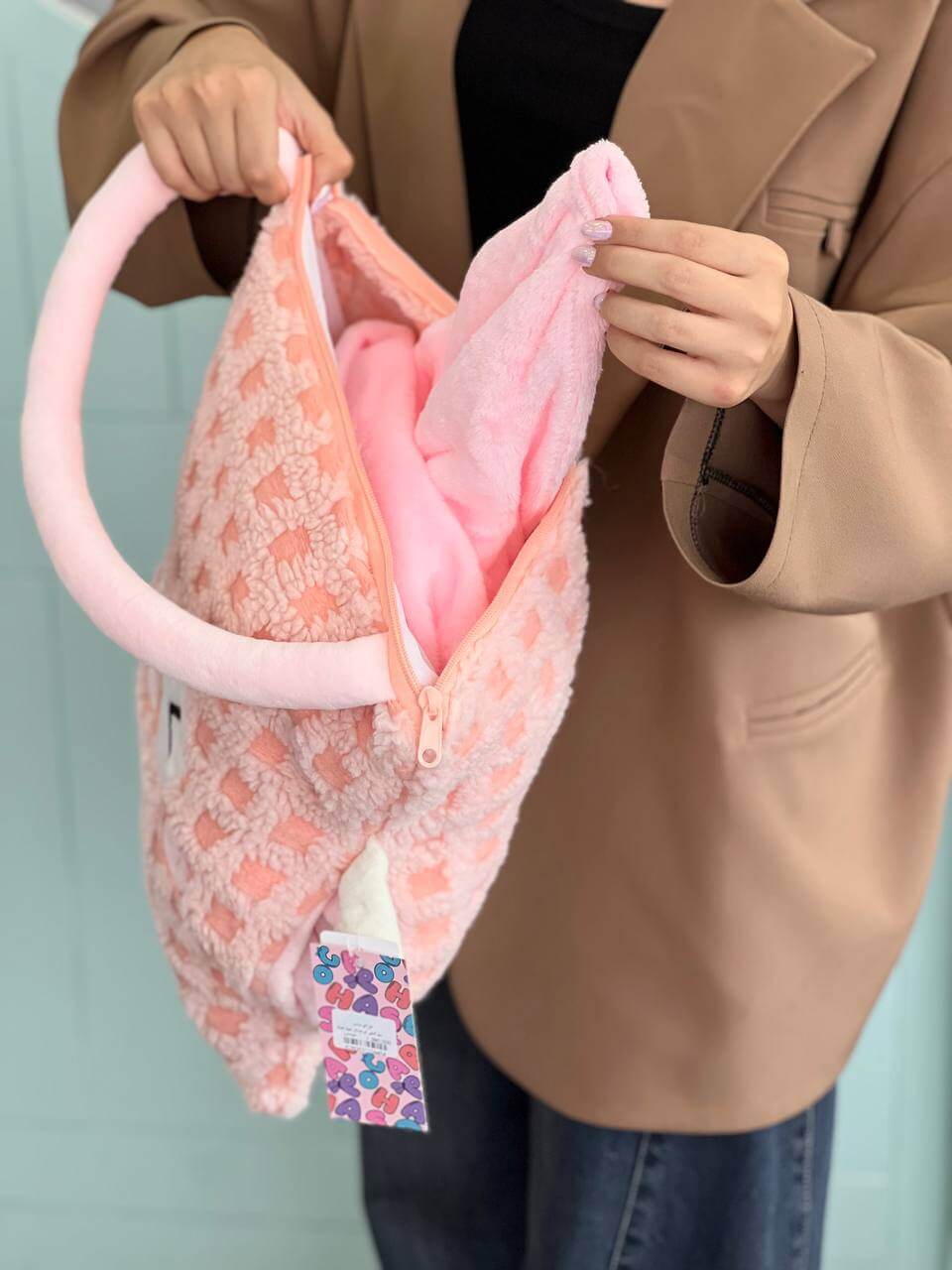 پتوکیفی چهارخونه