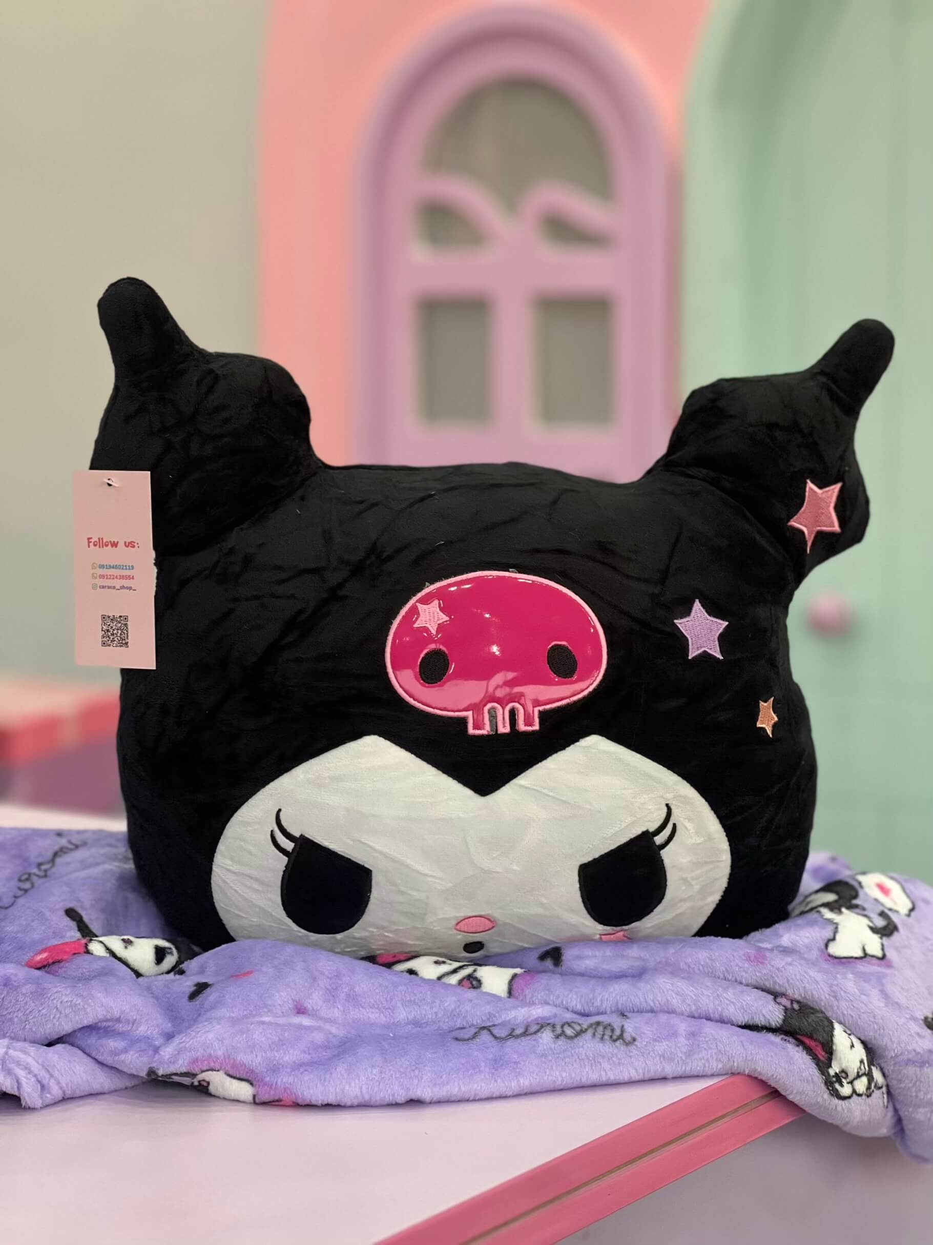 پتو بالشتی کرومی مشکی