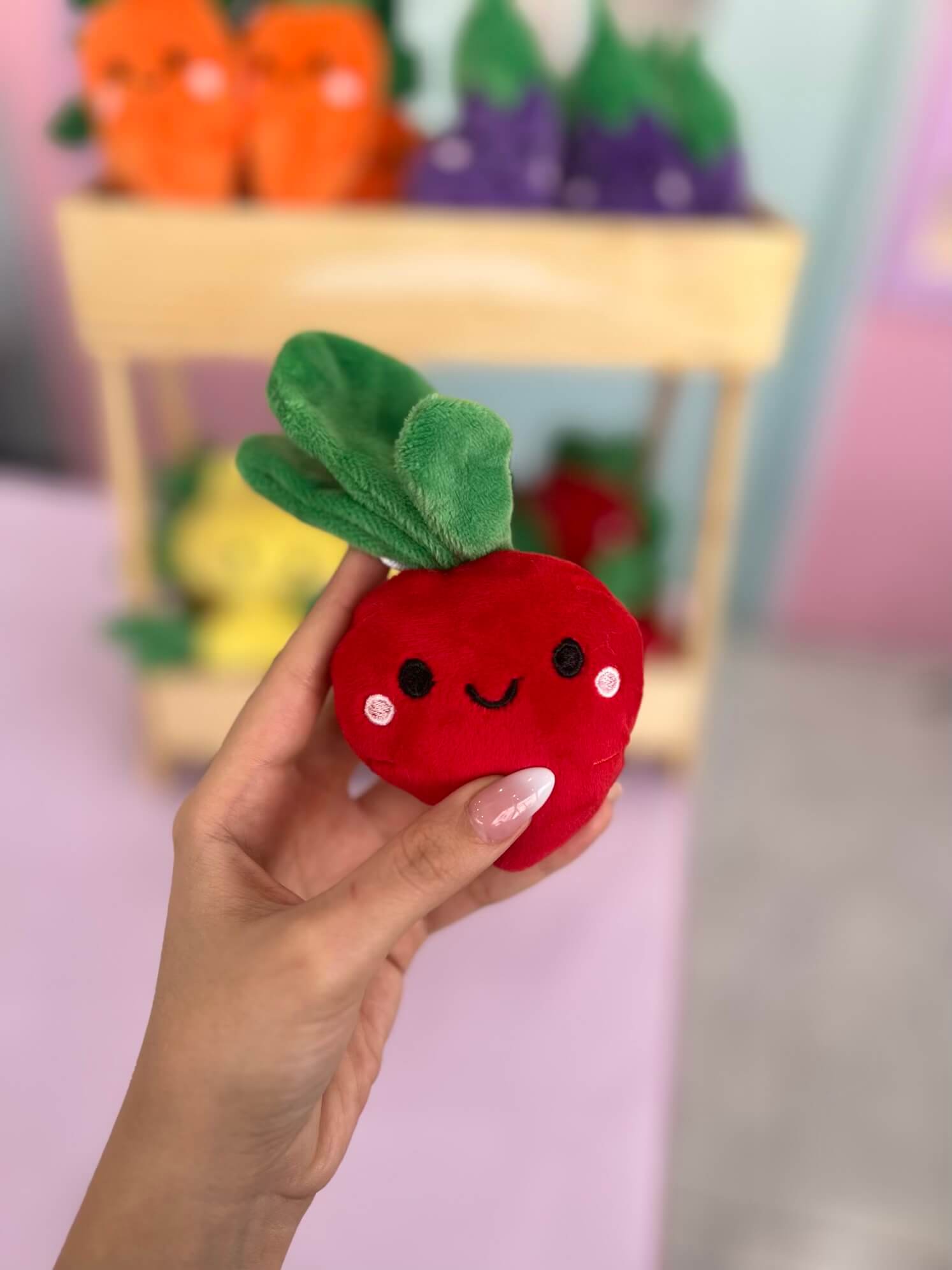 آویز عروسکی سبزیجات