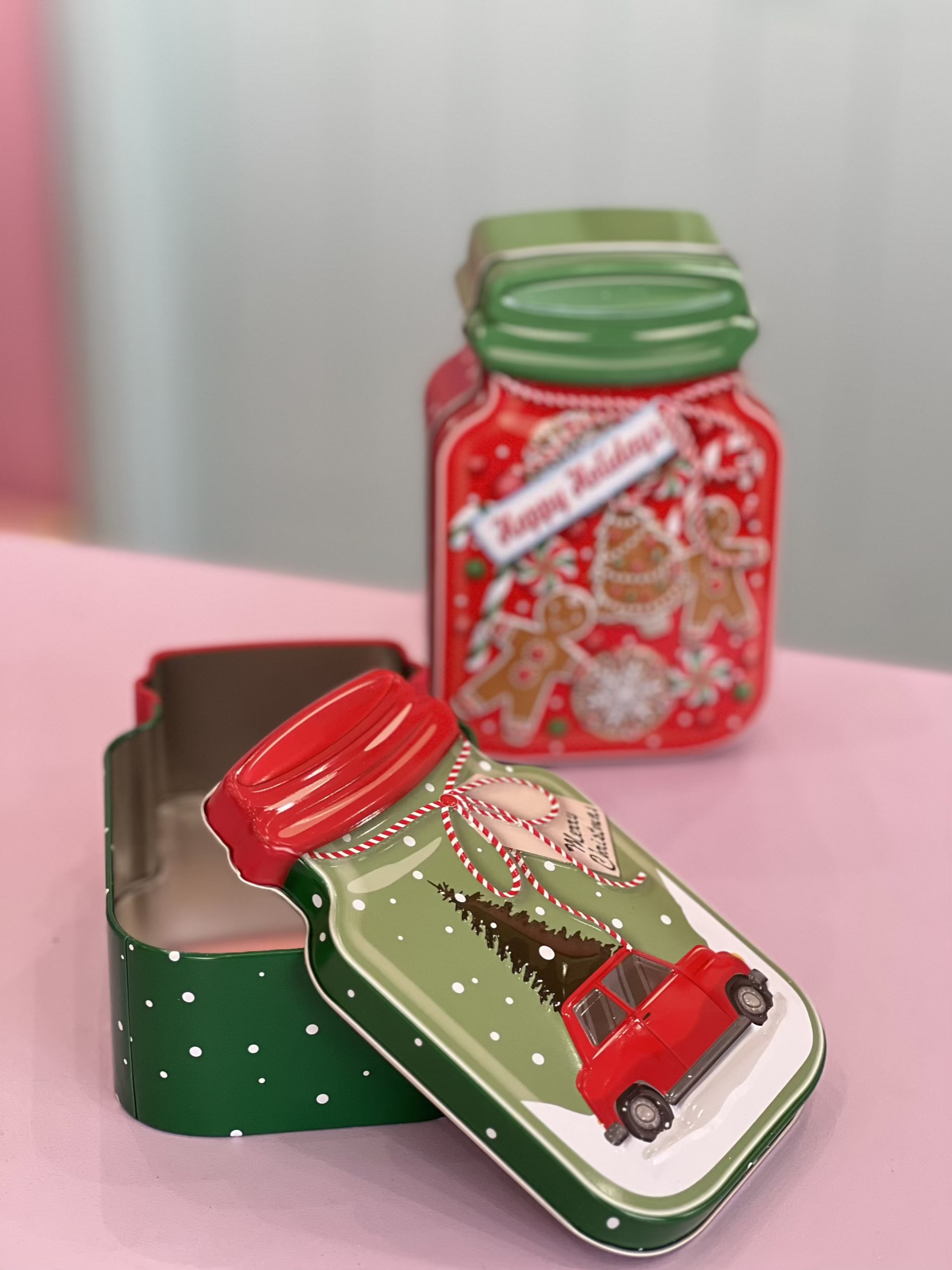 جعبه فلزی طرح بطری