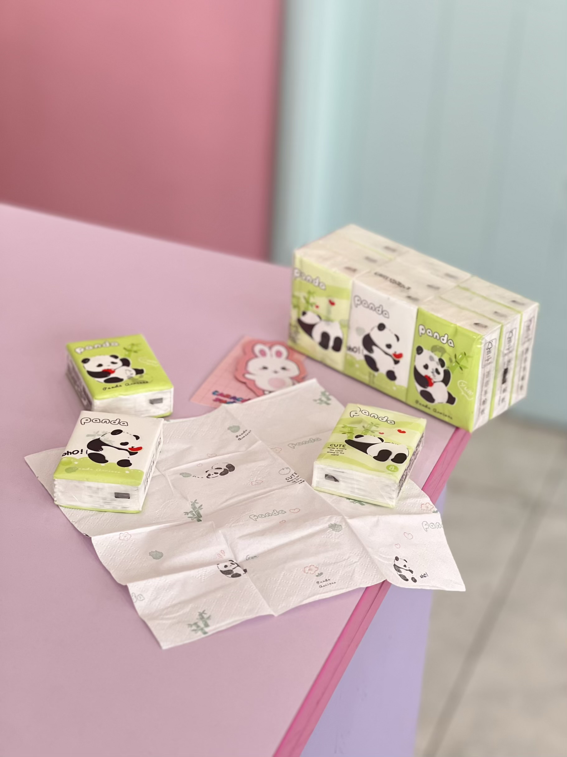 دستمال کاغذی پاندا جیبی