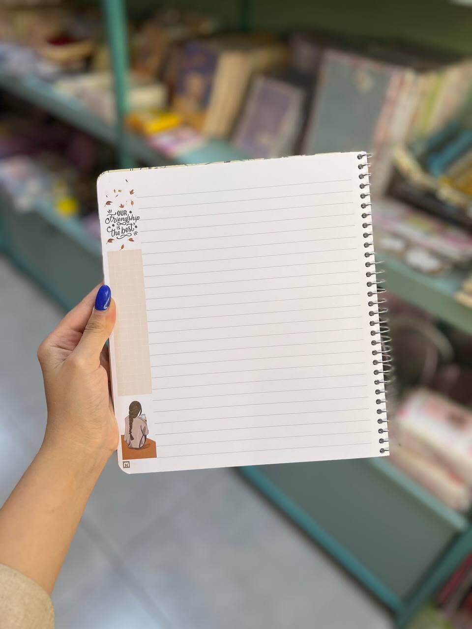دفتر دختر خشتی 100برگ