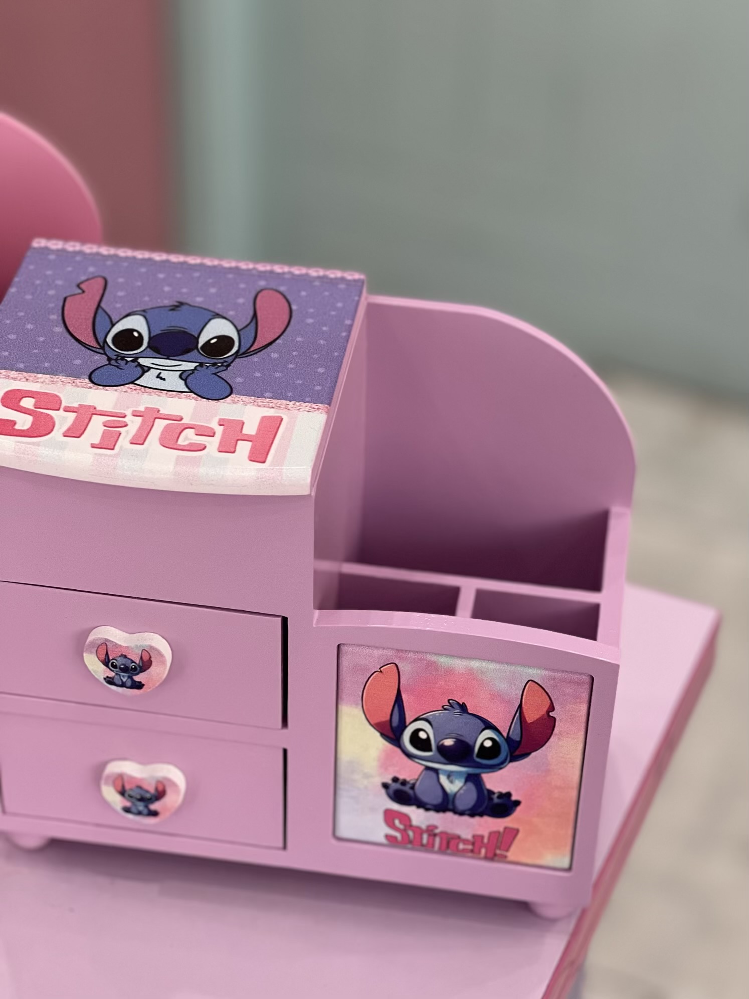 جاقلمی رومیزی کشودار استیج