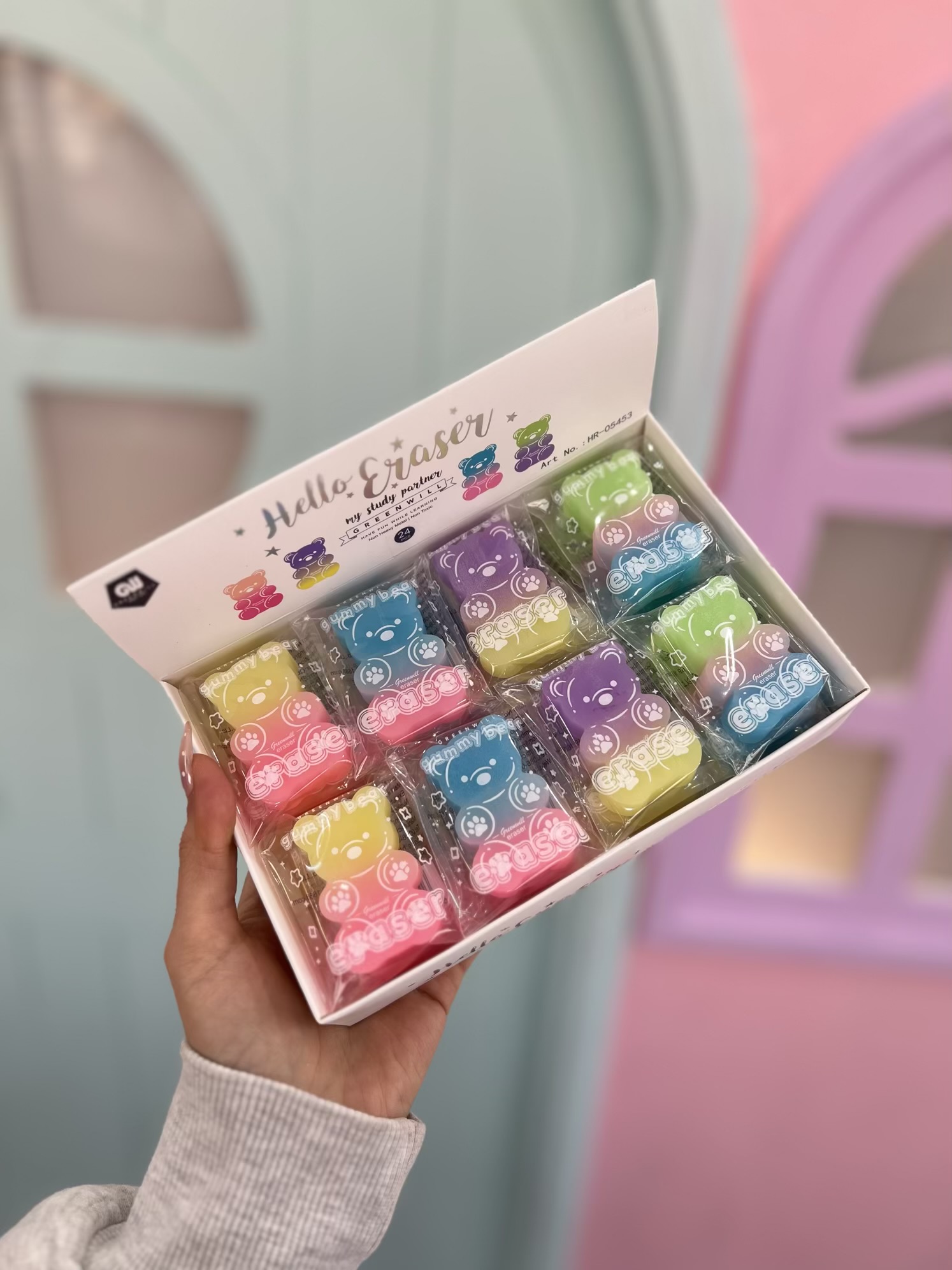 پاککن خرسی فومی آبرنگی