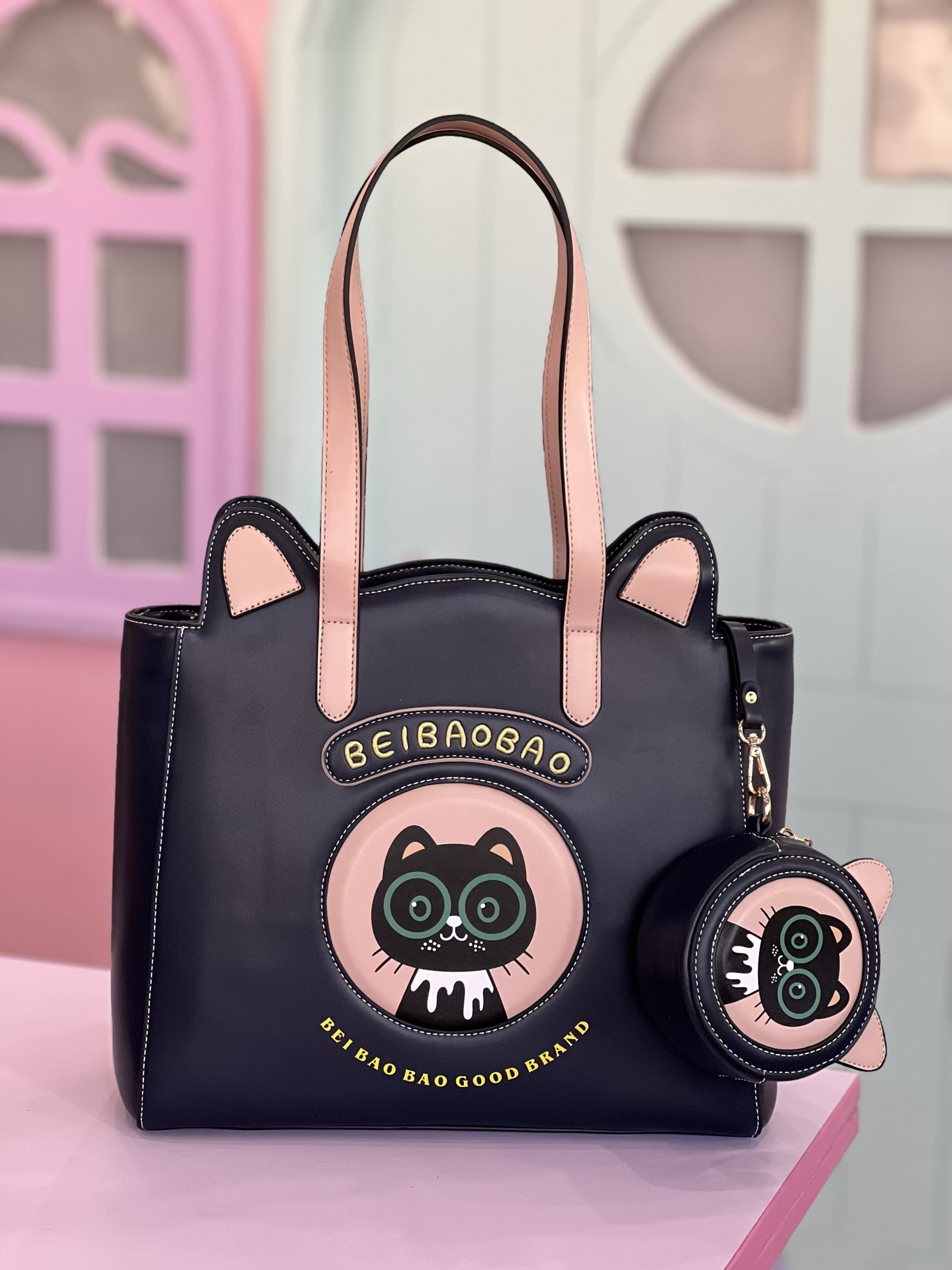 کیف گربه عینکی بزرگ اورجینال