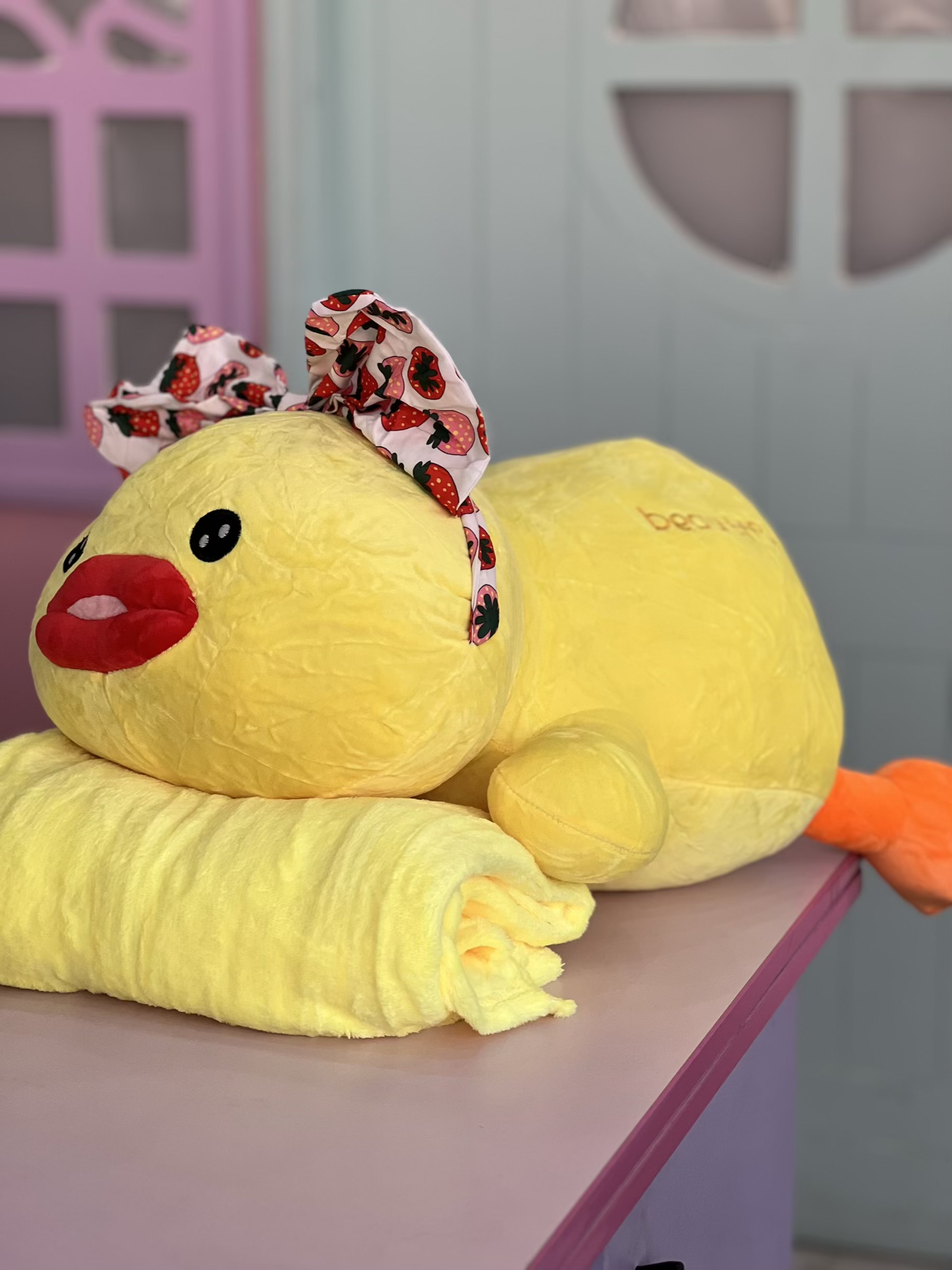 پتو بالشتی جوجه پاپیونی