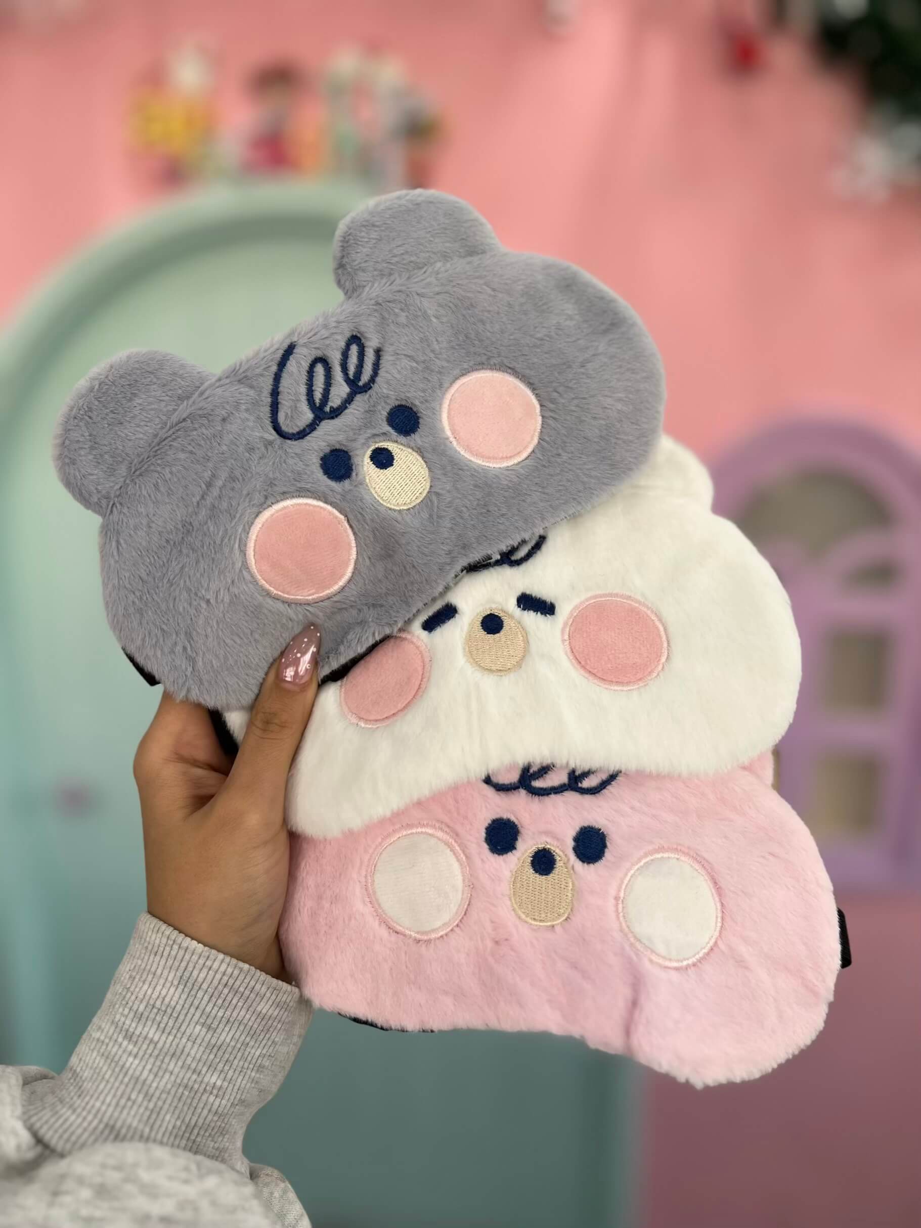 چشمبند پولیشی خرسی