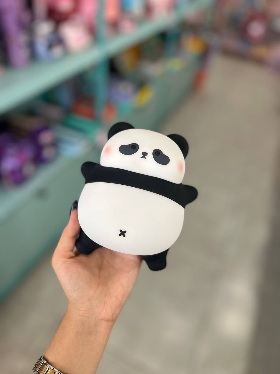 چراغ خواب سیلیکونی پاندای دراز کشیده