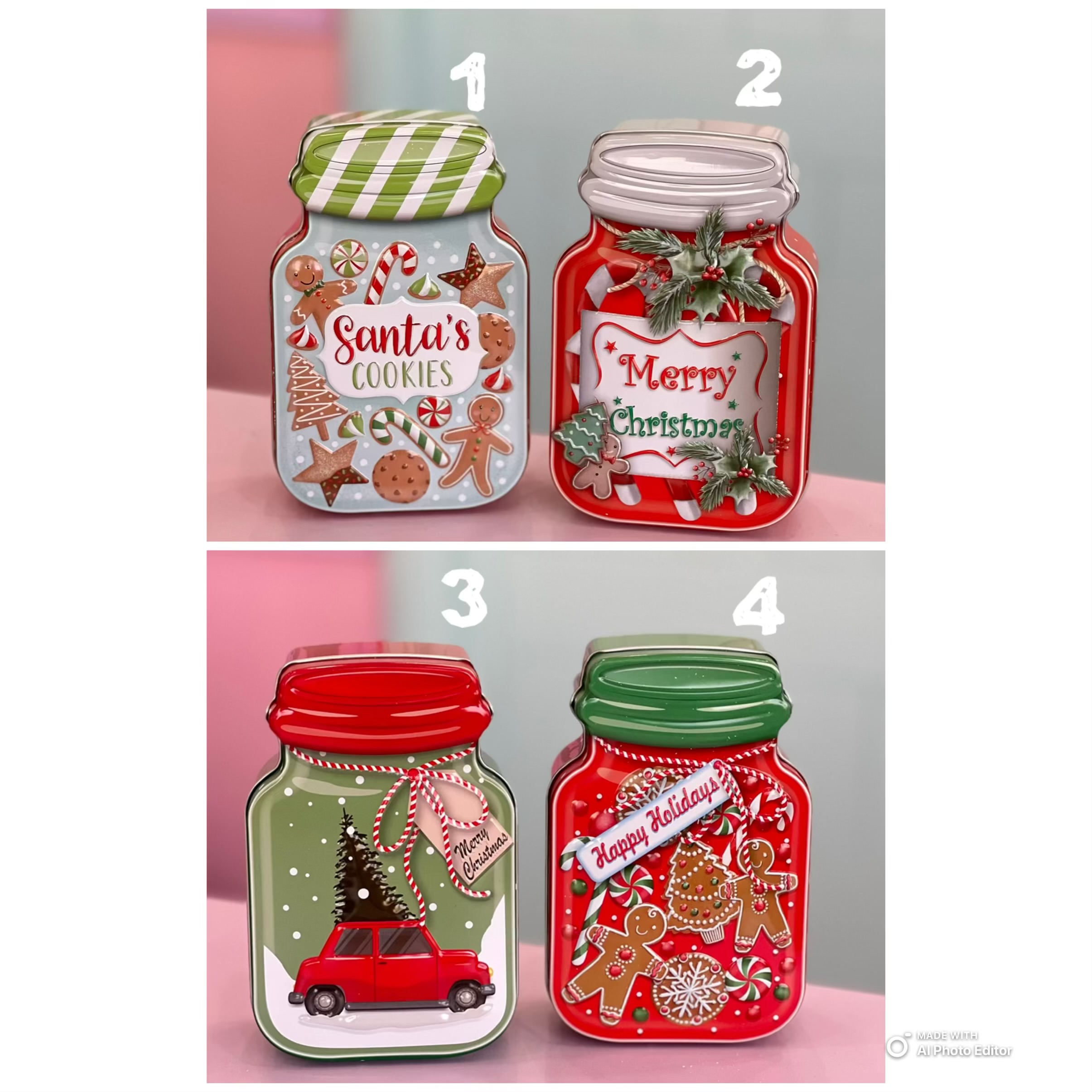 جعبه فلزی طرح بطری