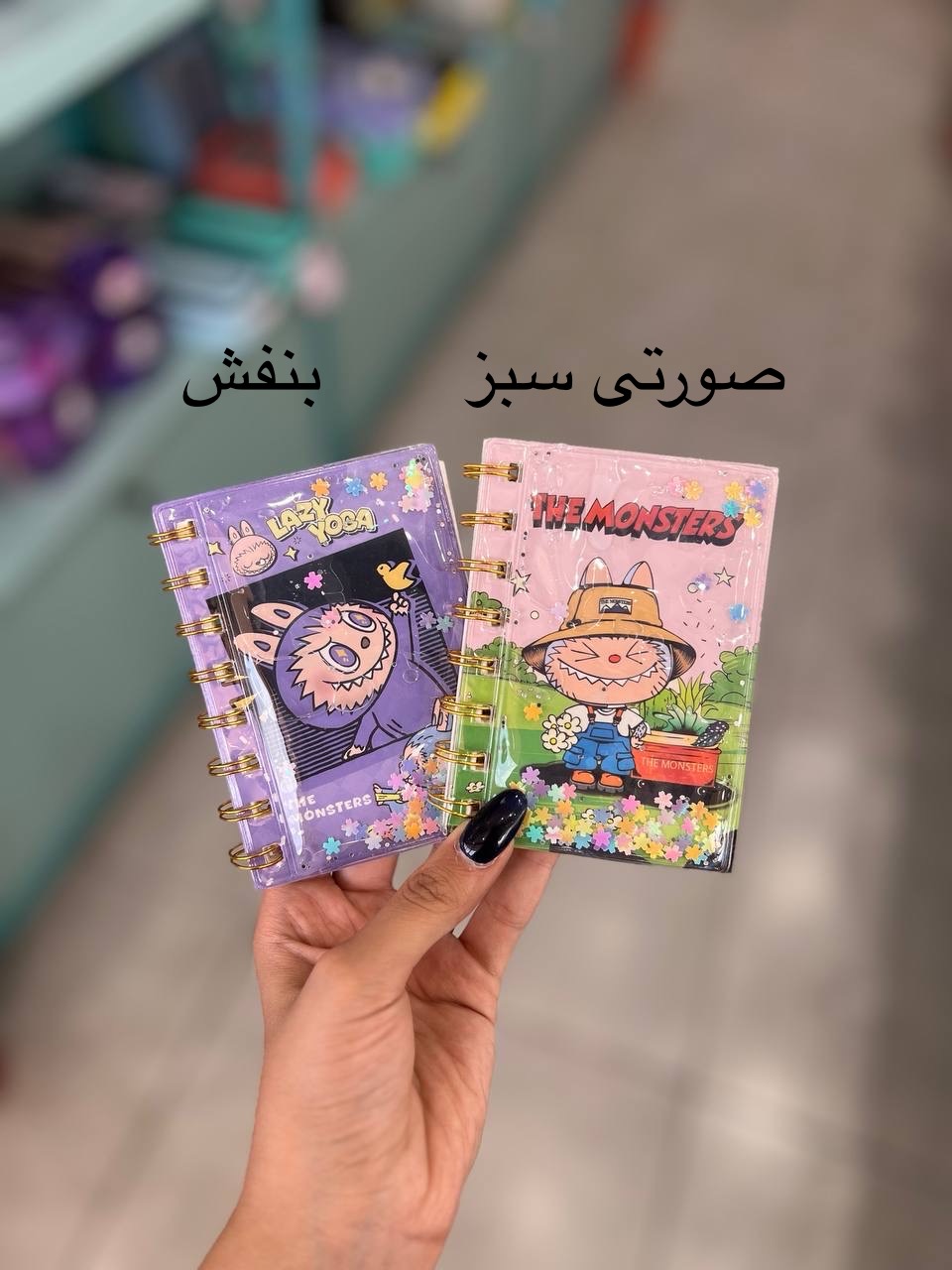 دفترچه آکواریومی لبوبو