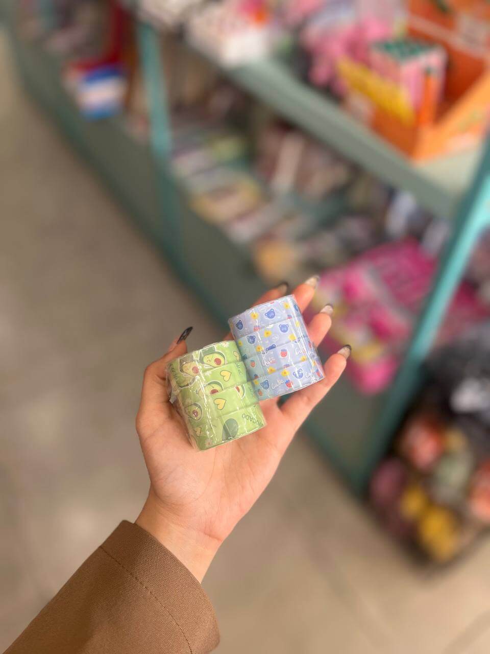 چسب شفاف فانتزی